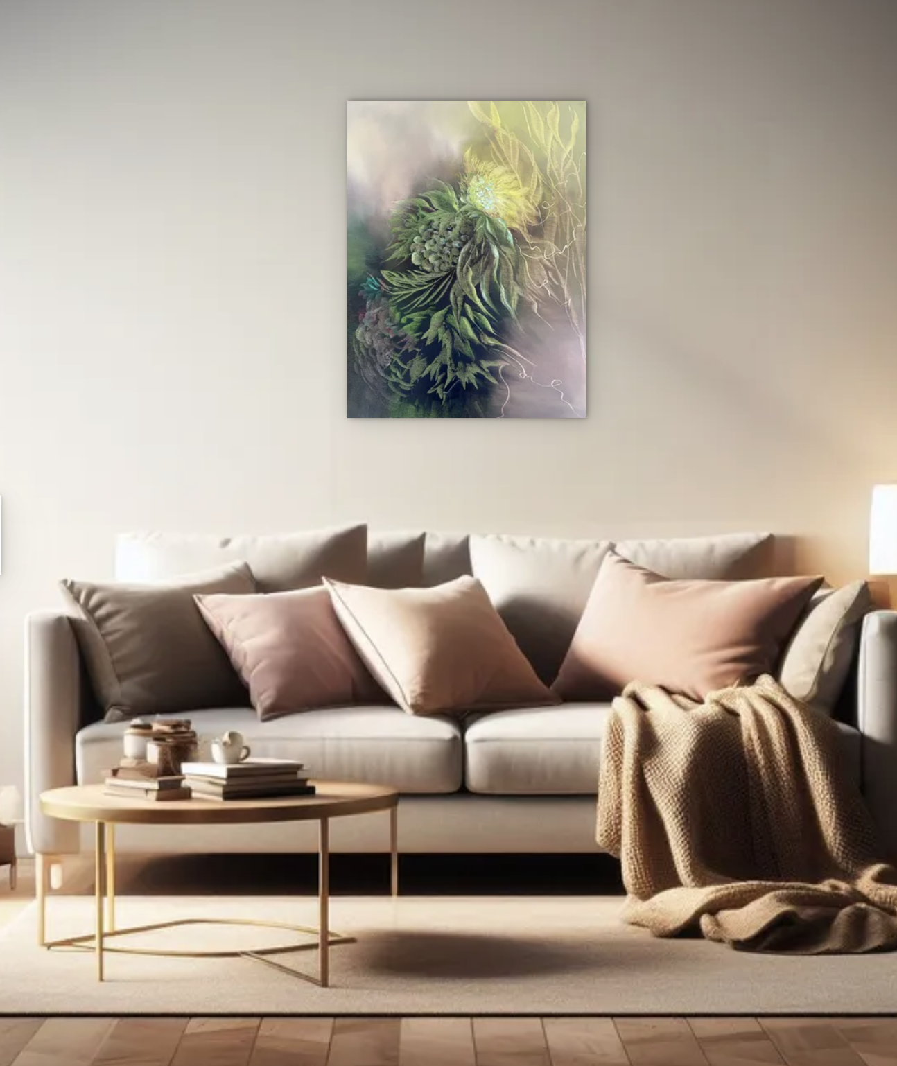 Art by Ludmila Budanov Night fragrance XVIII - interior