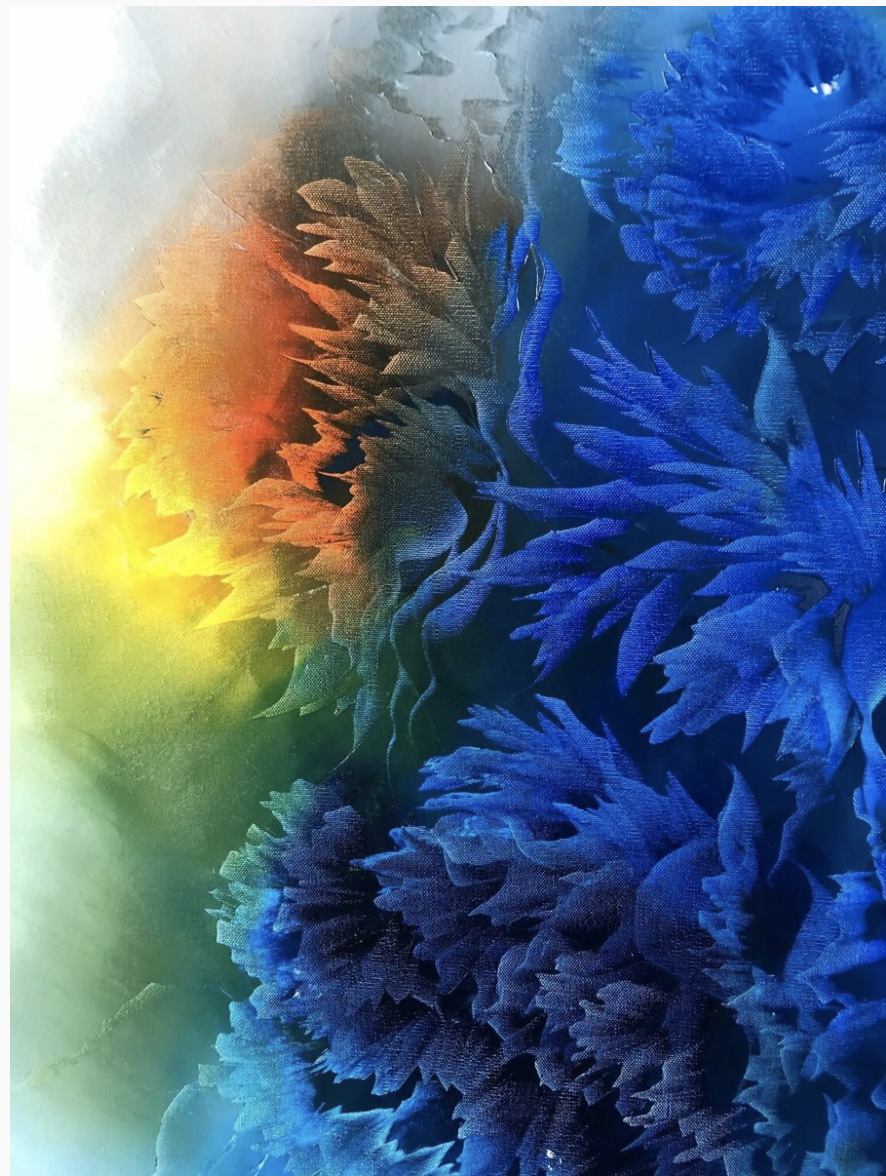 Art by Ludmila Budanov Under Water - details