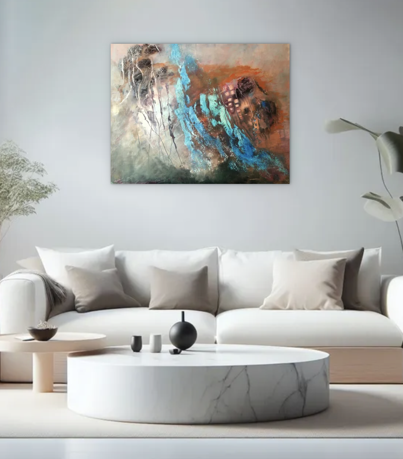 Art by Ludmila Budanov Abstract Express - details