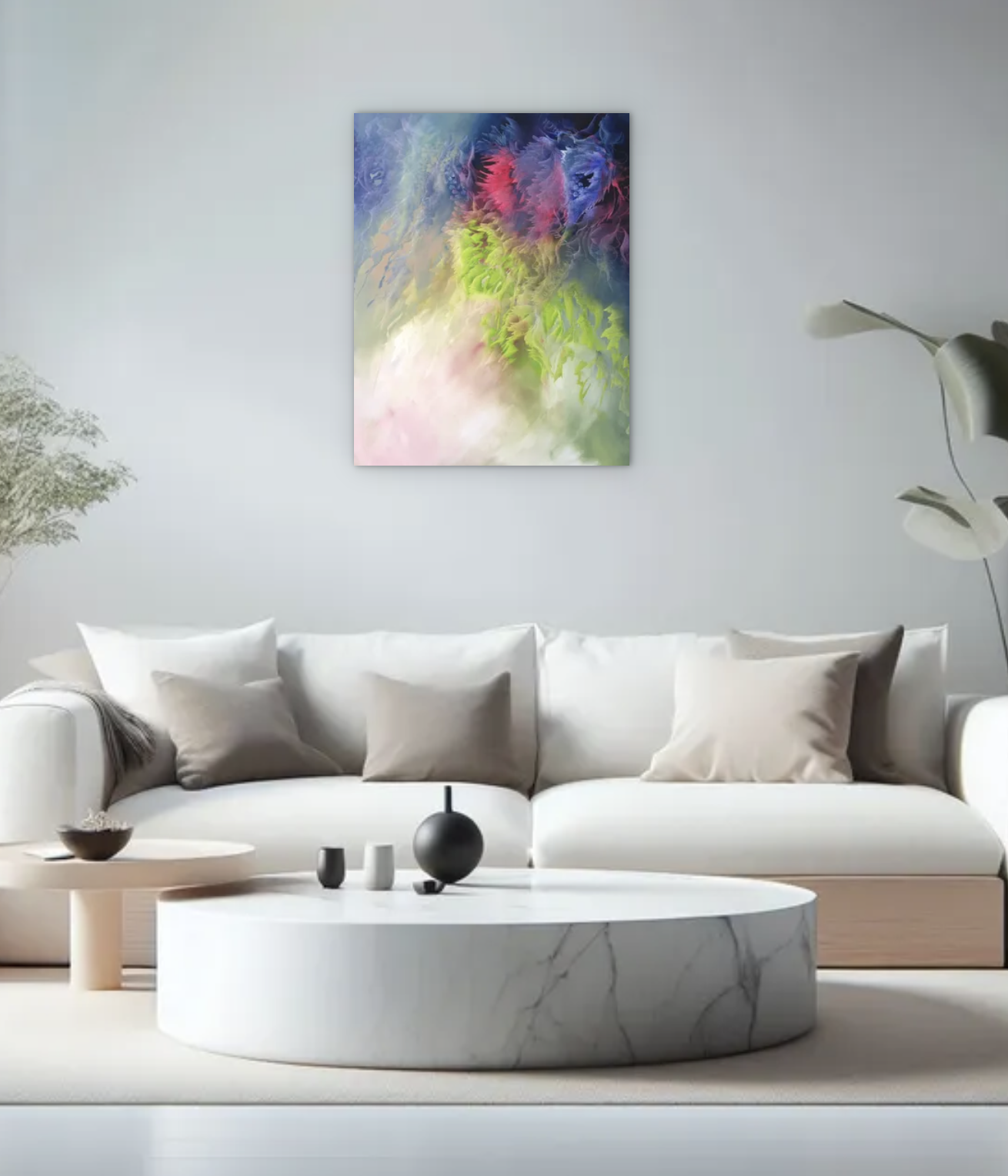 Art by Ludmila Budanov Lovers Field VI - details
