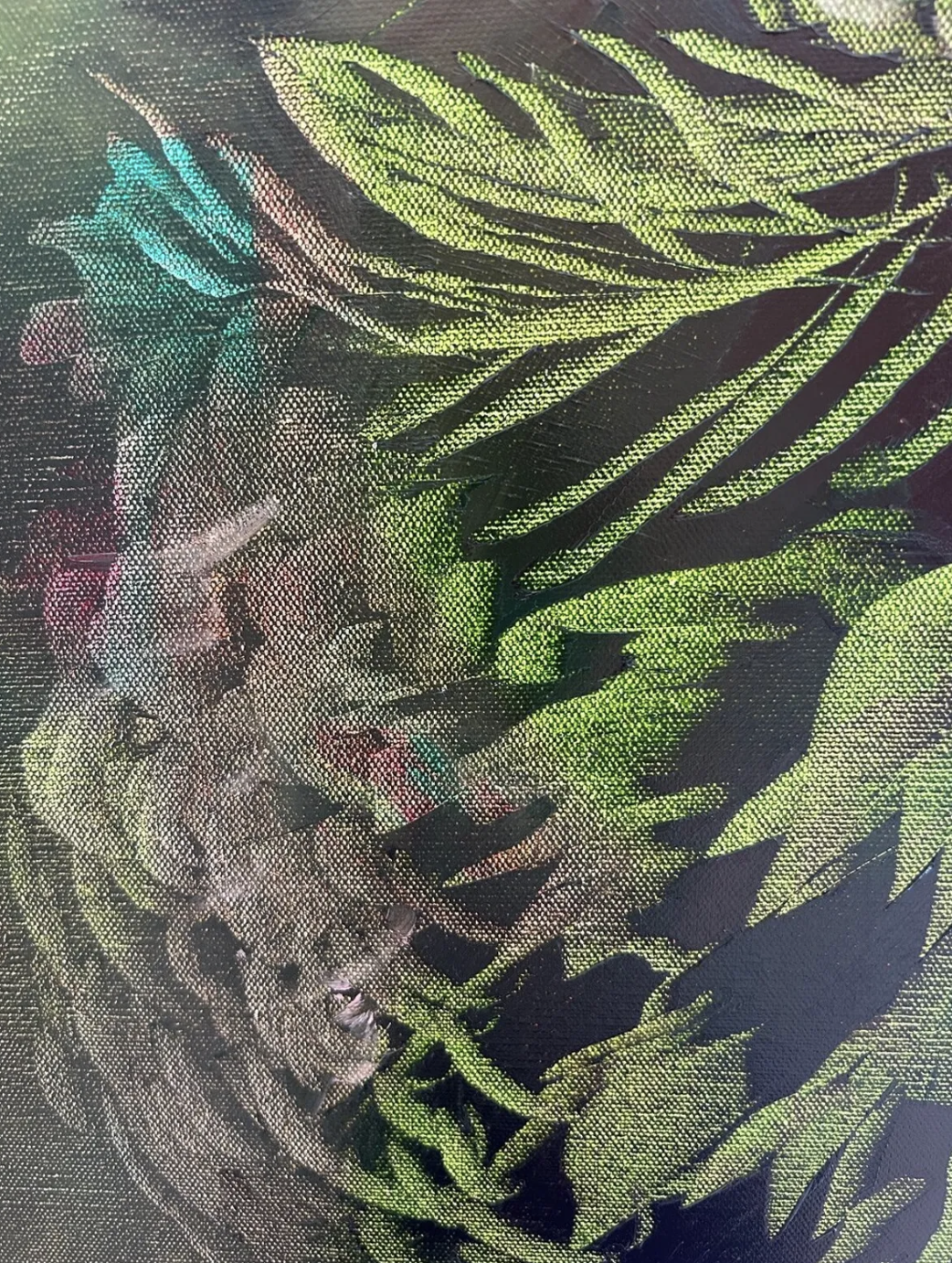 Art by Ludmila Budanov Night fragrance XVIII - details