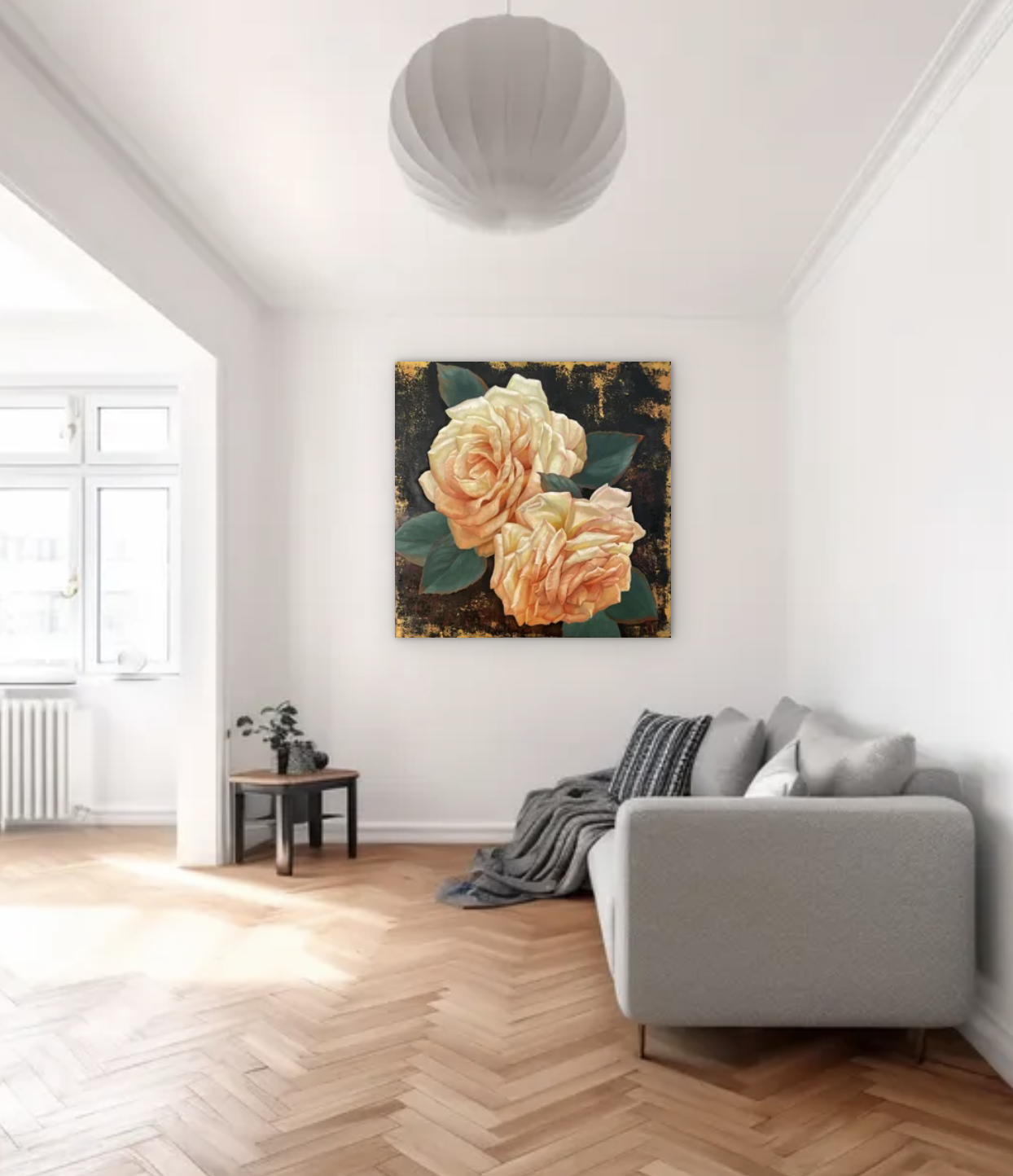 Anna Reznikova's art Flemish Rose Duet - details
