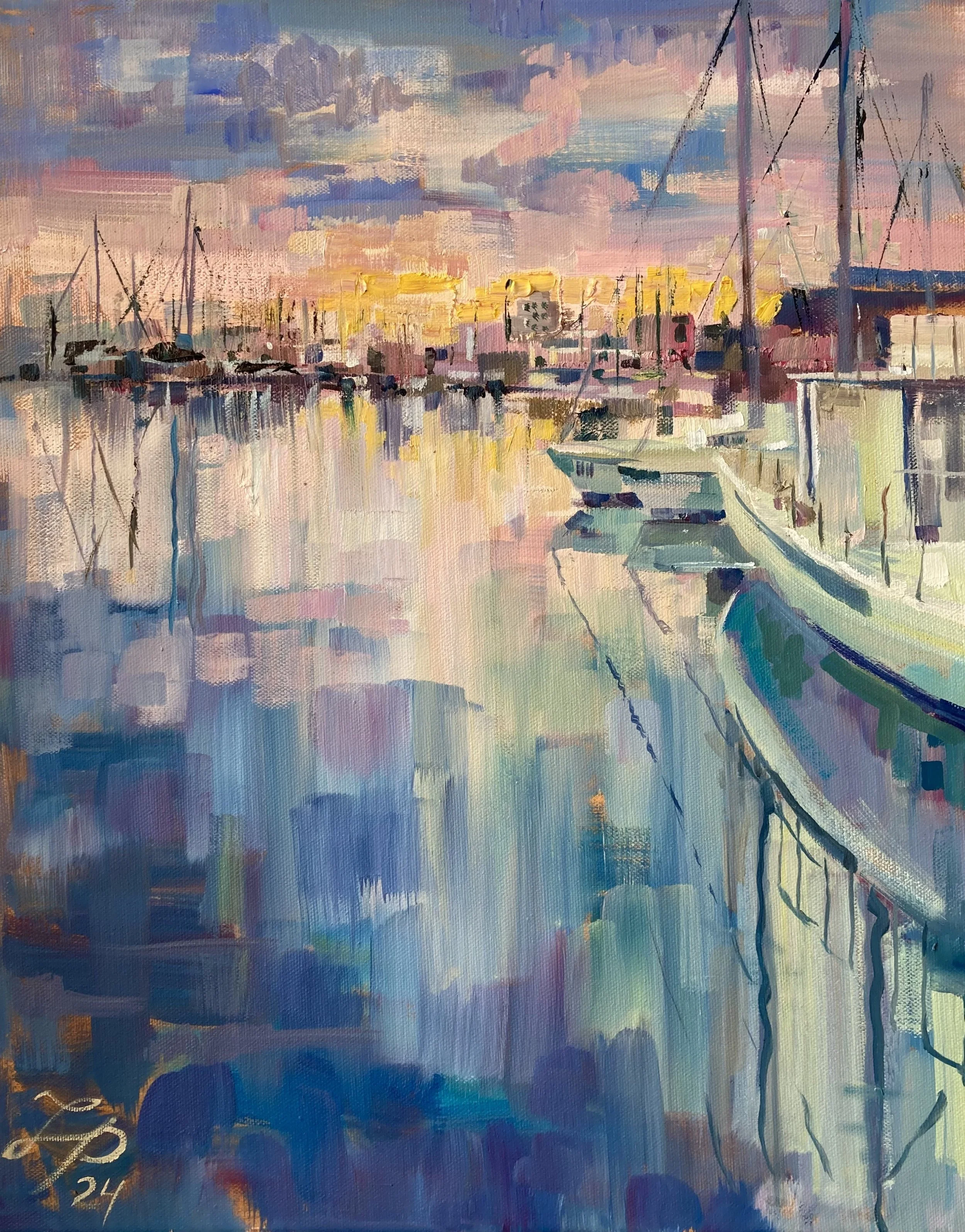 Quiet evening in the Old Port