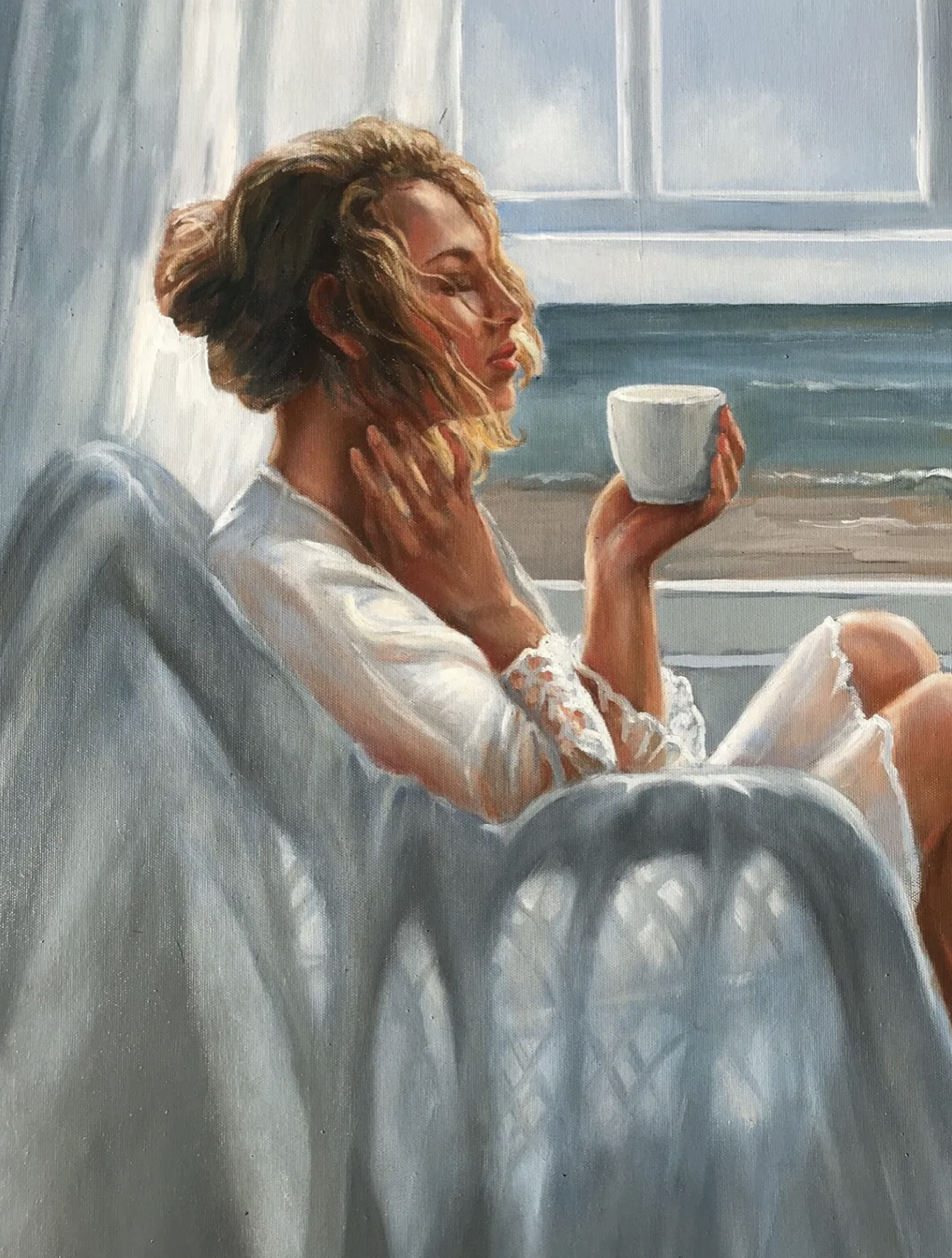 Anna Reznikova's art Ocean Breathing - details