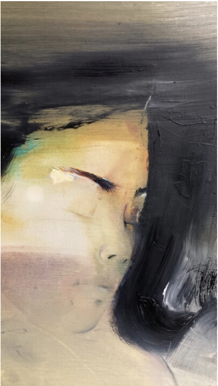 Abstract art by Tanya Grinevich - Sleeping - details