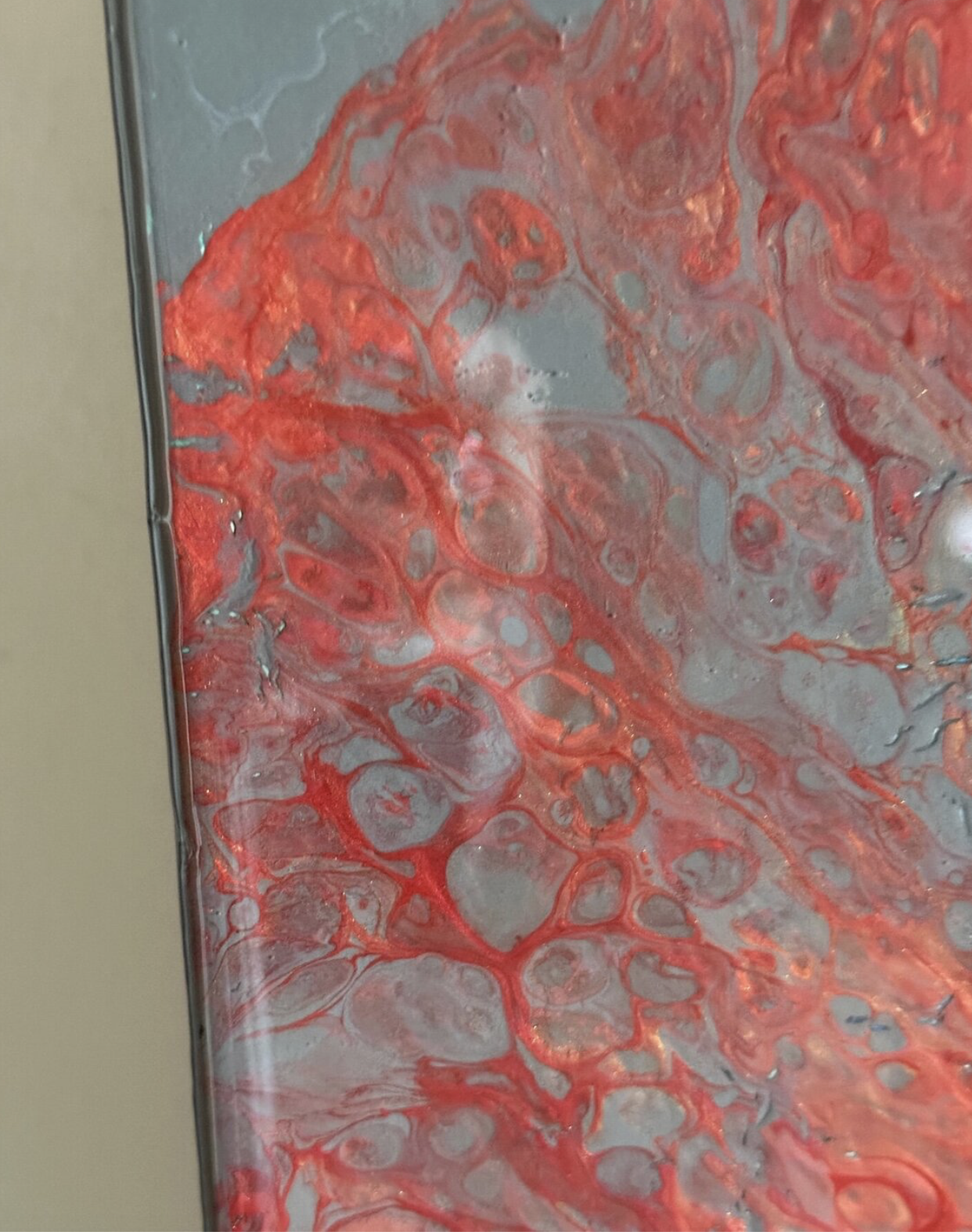 Art Fire in the Kitchen by Kseniia Turik - details