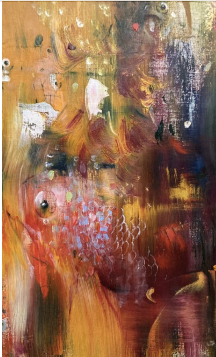 Abstract art by Tanya Grinevich - Meditation - details