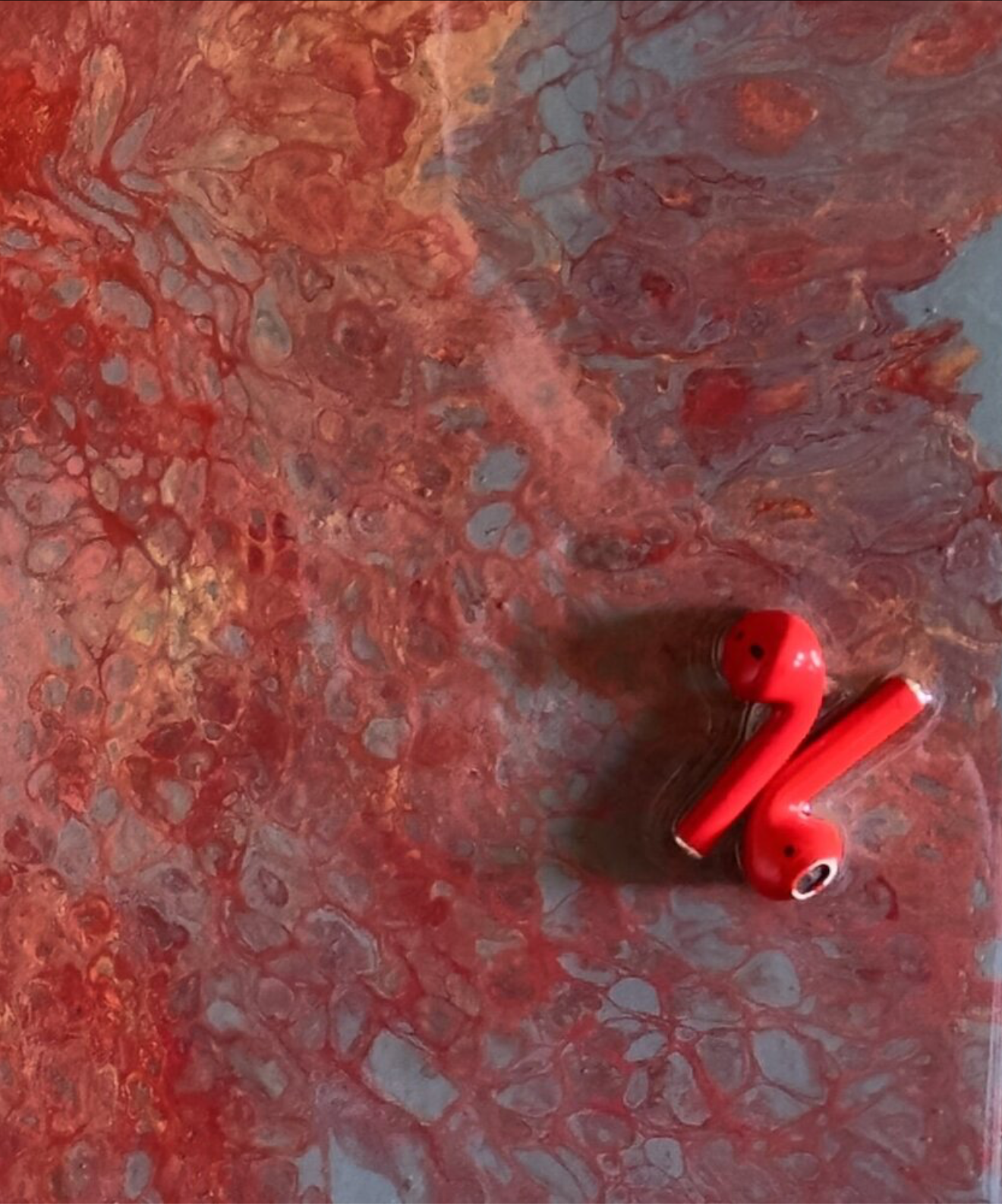 Art Fire in the Kitchen by Kseniia Turik - details
