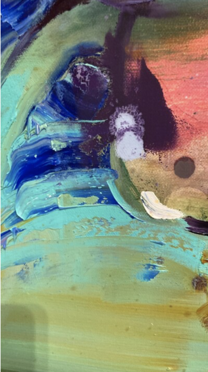 Abstract art by Tanya Grinevich - Orchid - details