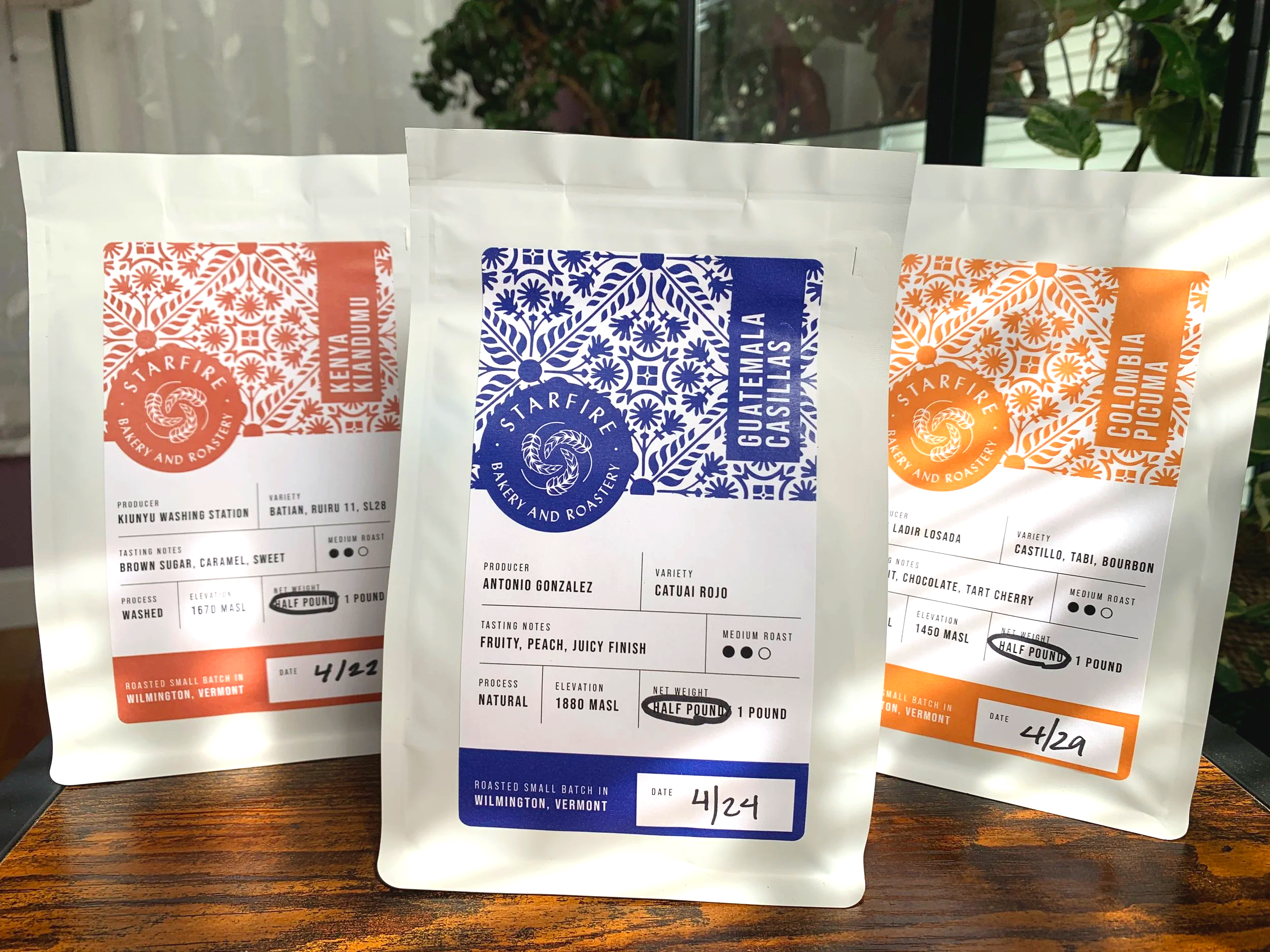 Starfire Bakery Coffee Bags