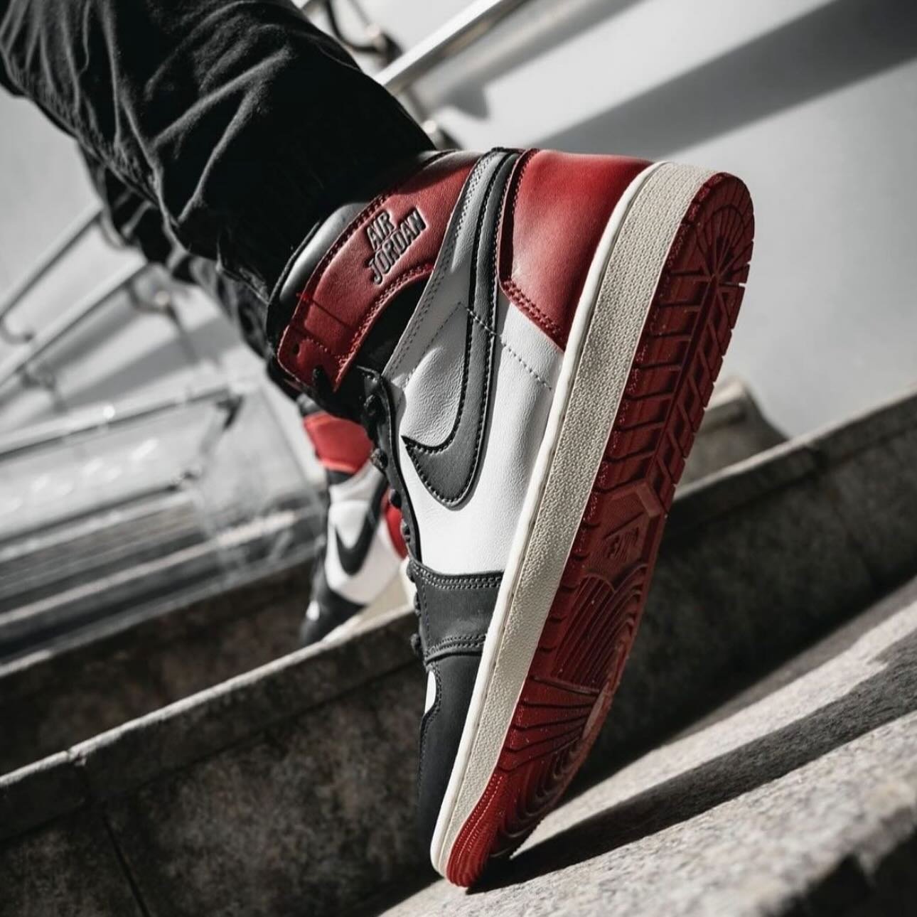 With Nike&rsquo;s &lsquo;Re-imagined&rsquo; collection continuously growing, the latest addition is the classic &lsquo;Black Toe&rsquo; Air Jordan 1 High. 

What do we think of this version? 🤔

Read the full article via link in bio NOW 💬 

#Sneaker