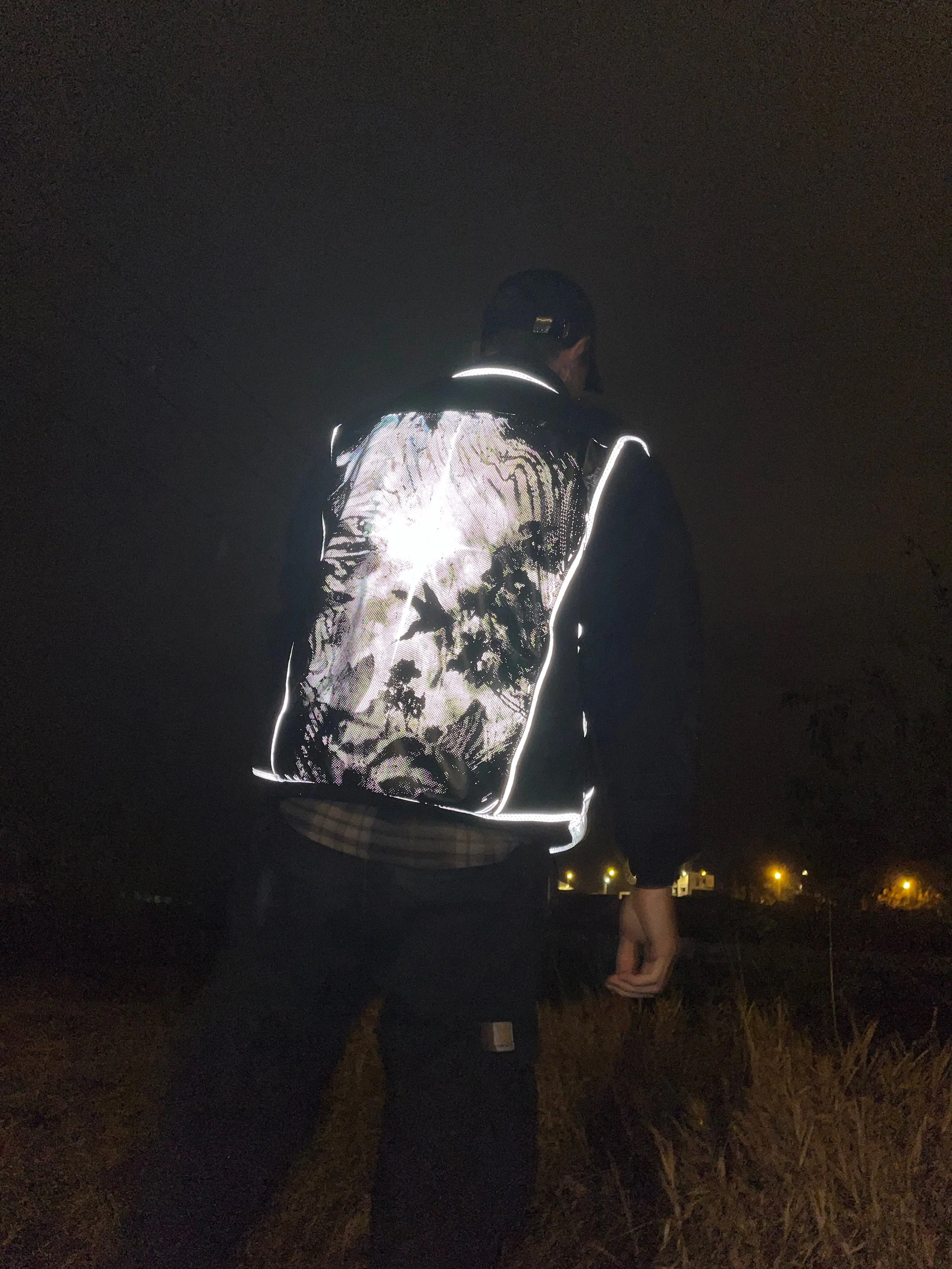 2023 | Screenprint on reflective vest