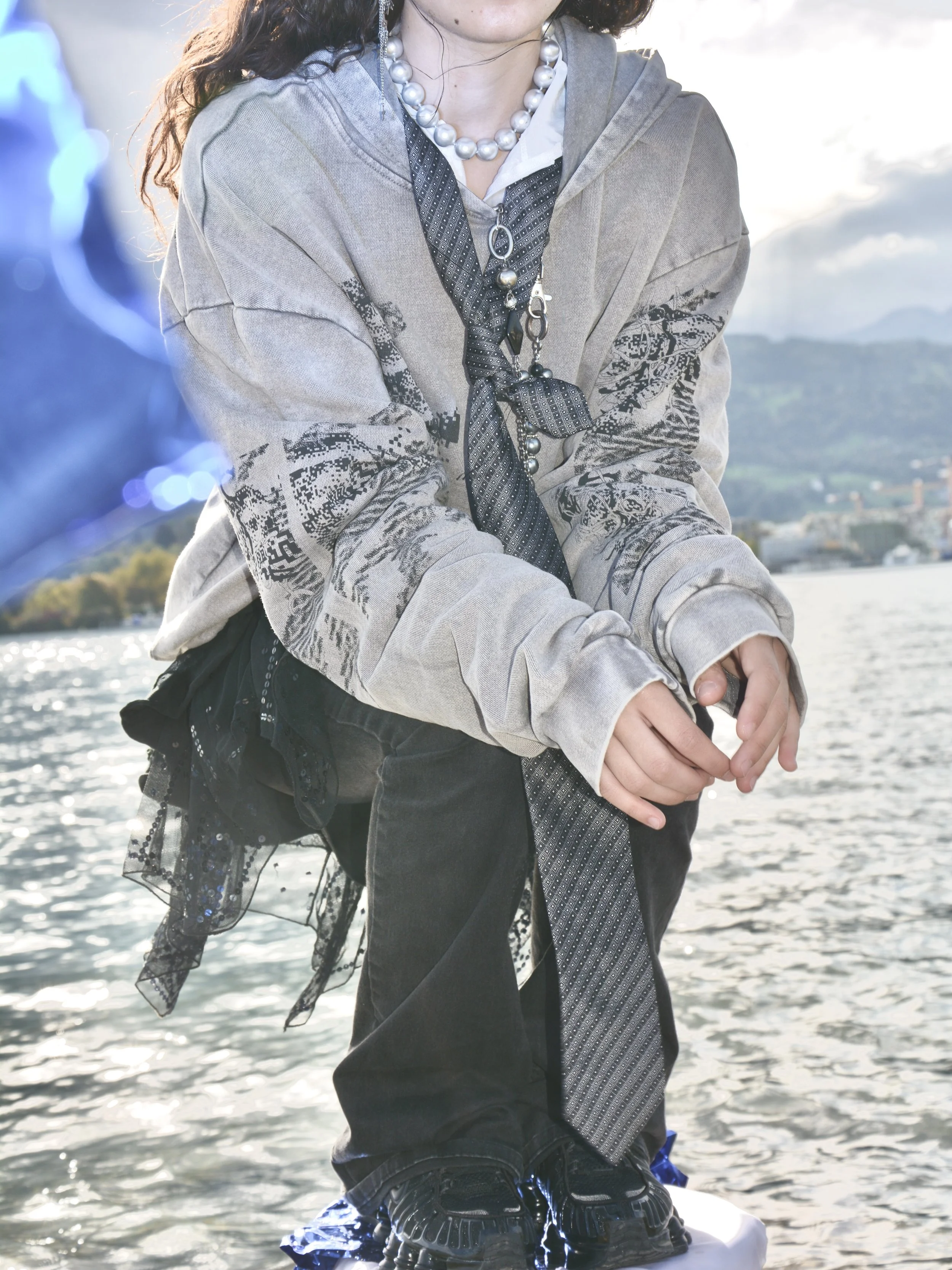 2023 | Digital Ink Hoodie | screenprint on cotton