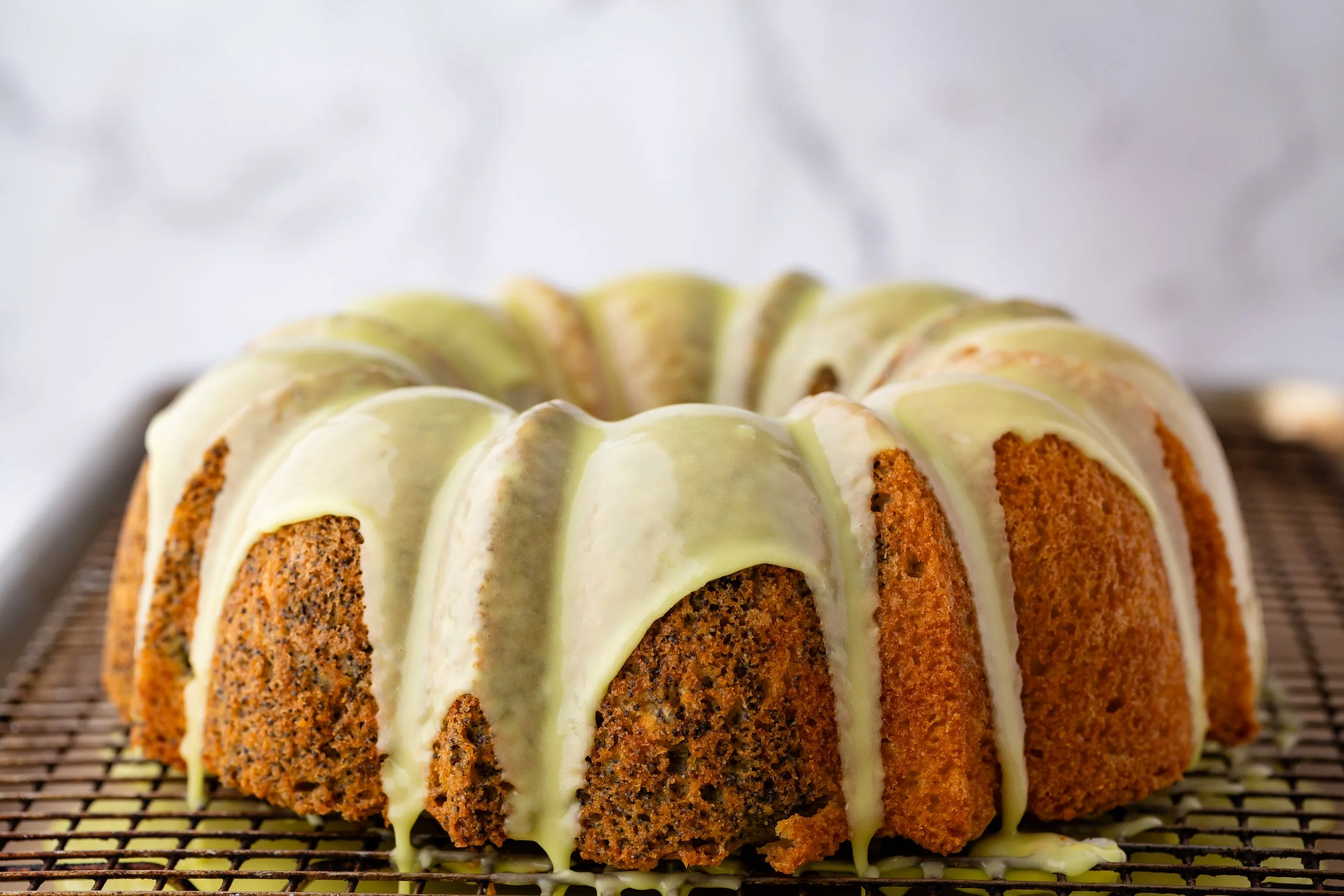 Lemon Poppy Bundt Cake