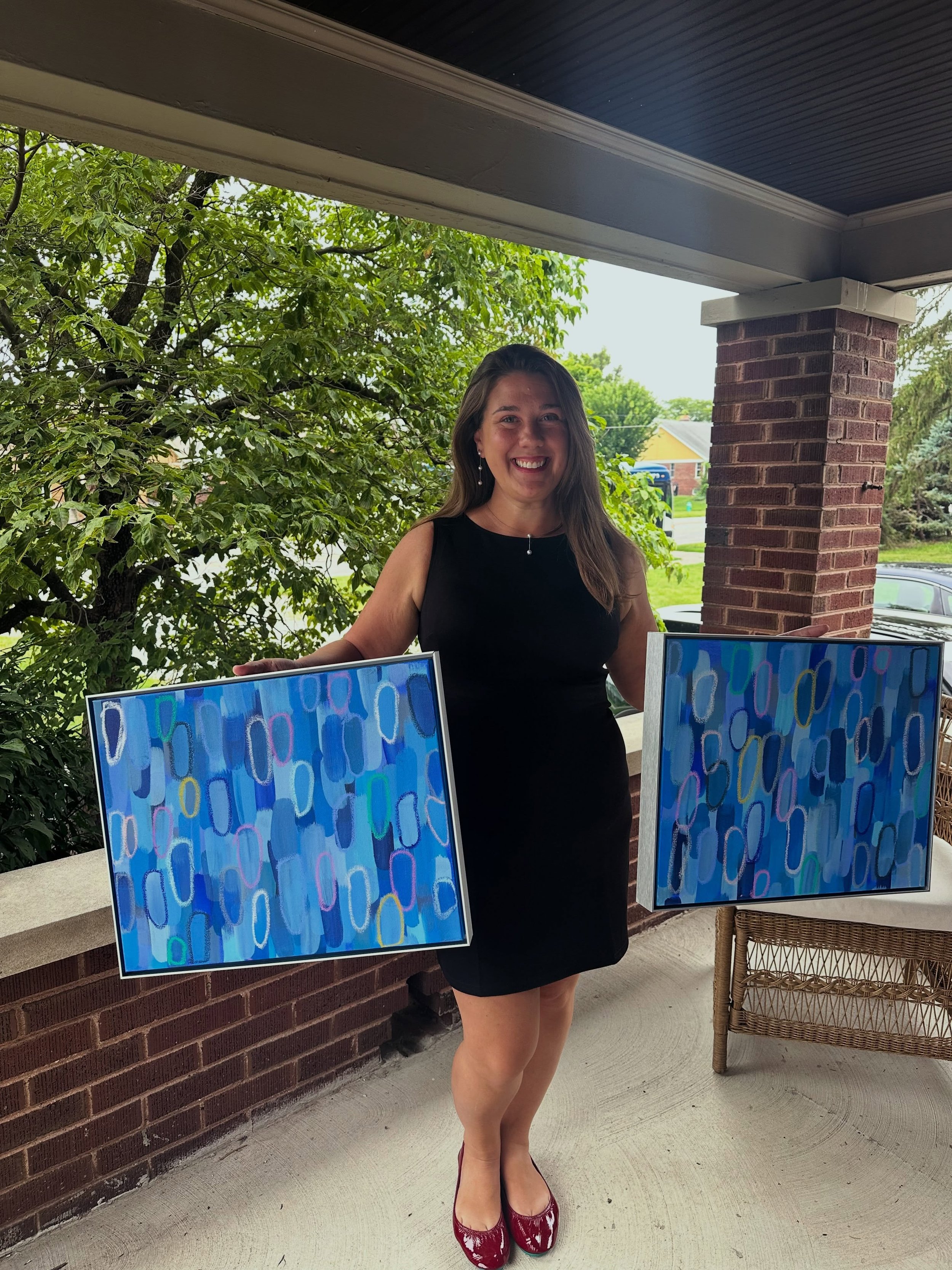 Simplicity - Spontaneity - Tranquility 
These three pieces named after my 3 core values for age 42 are headed to @highfrequencyarts next month. It&rsquo;s the last chance to bring them home before they are added to the vault. 

43 is a new year, new 