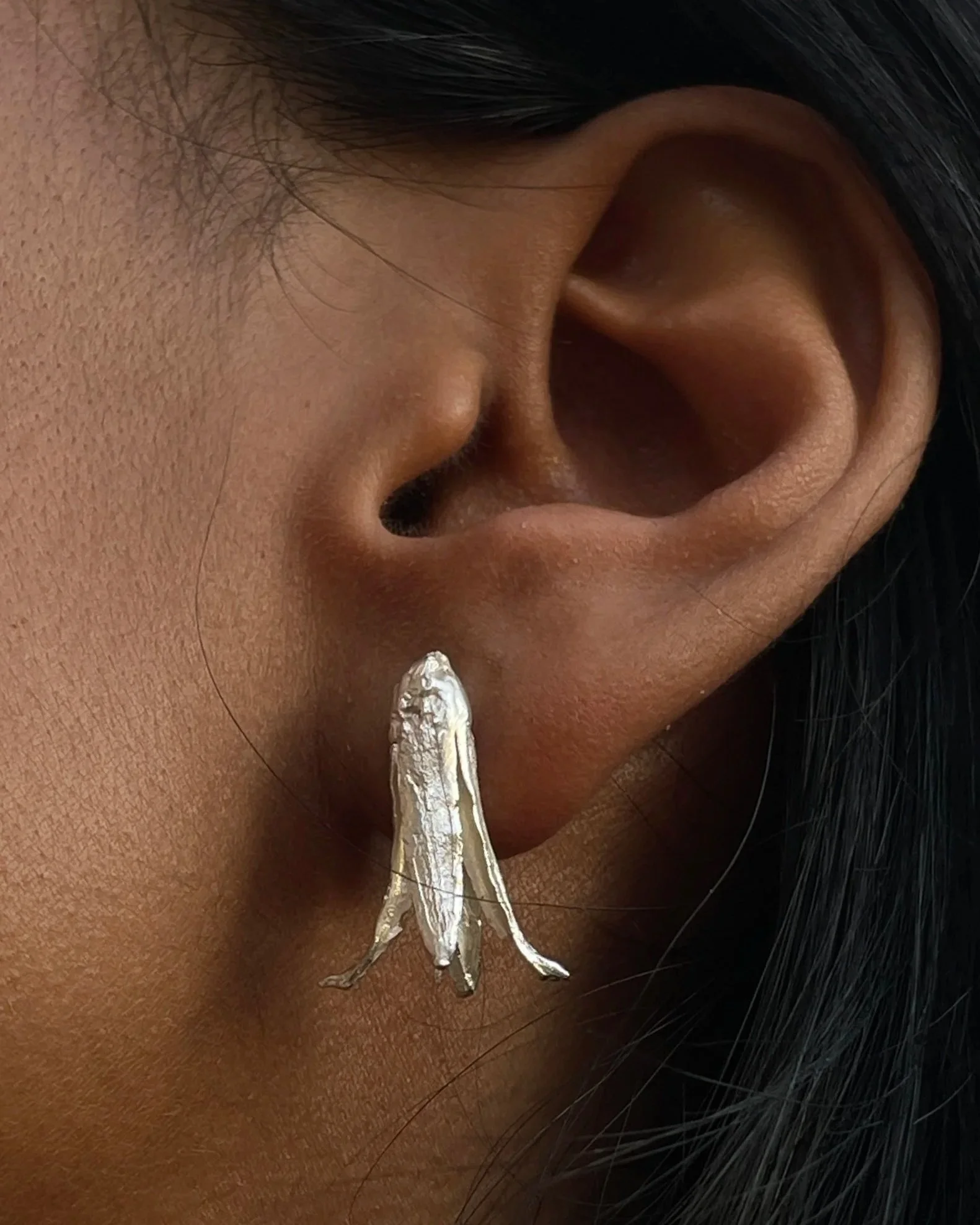 Bella di Notte Stud Earrings in silver 925