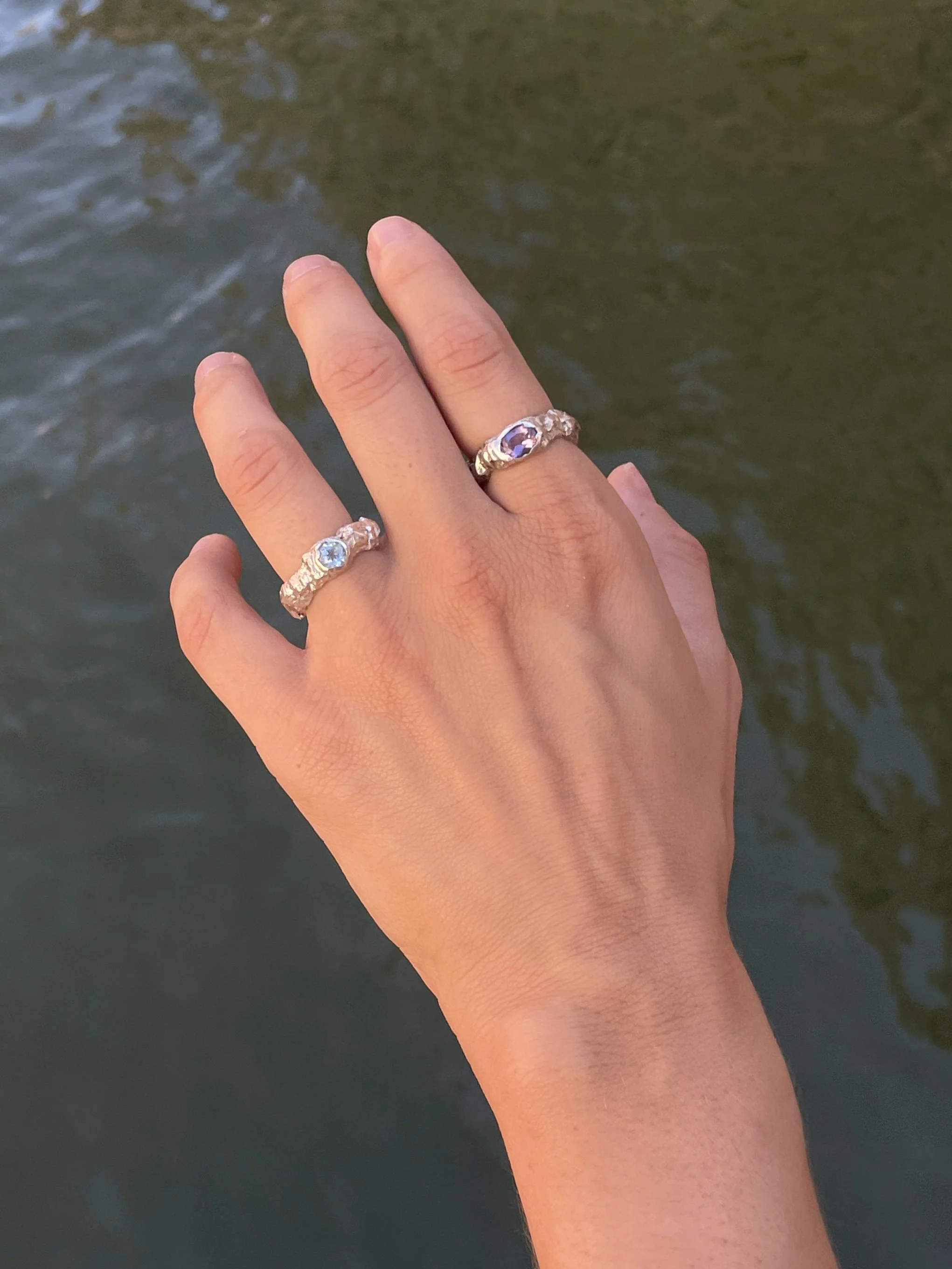 Big Mountain Topaz Ring | Unique Piece