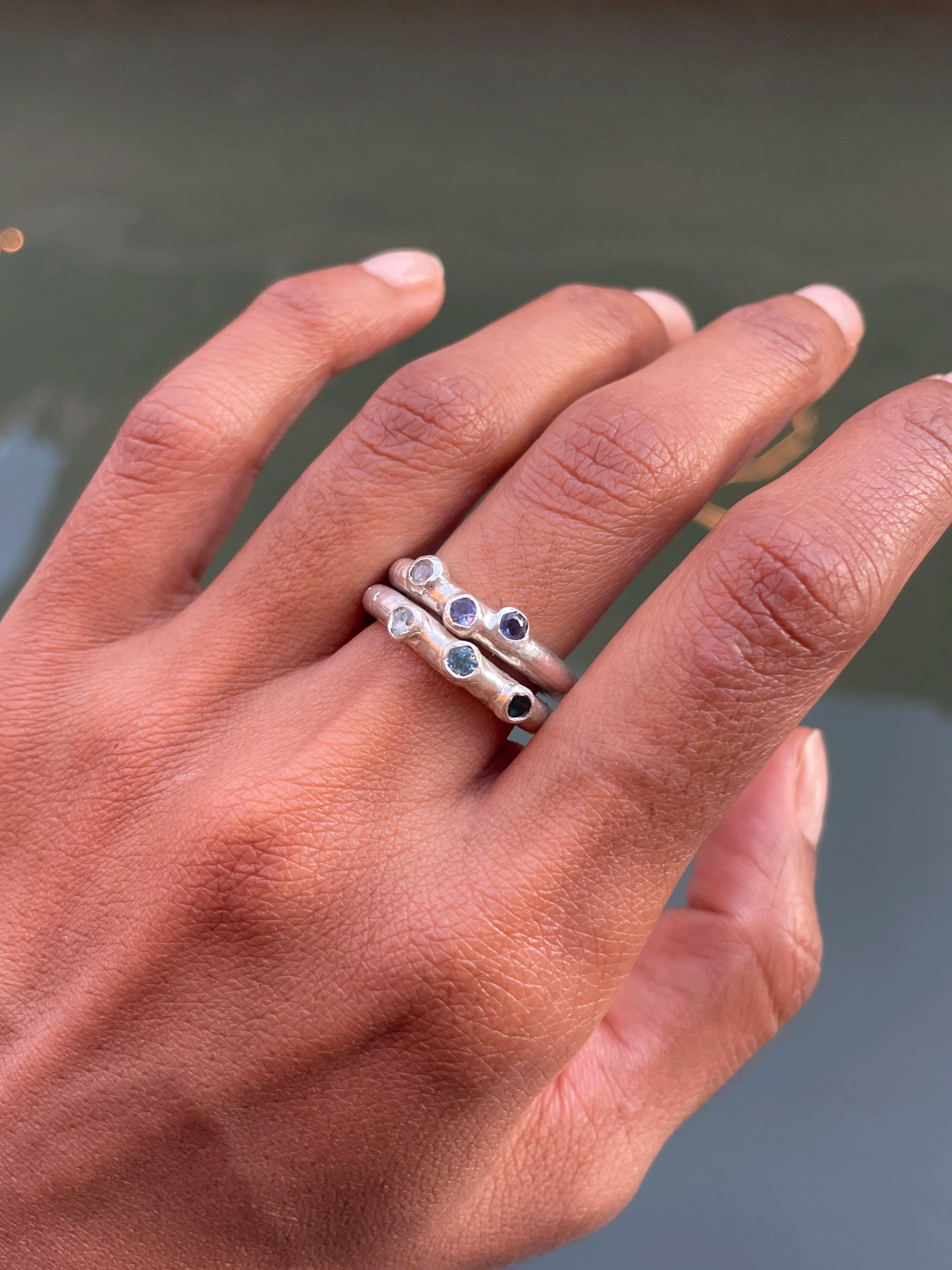Aqua Ring | Unique Piece