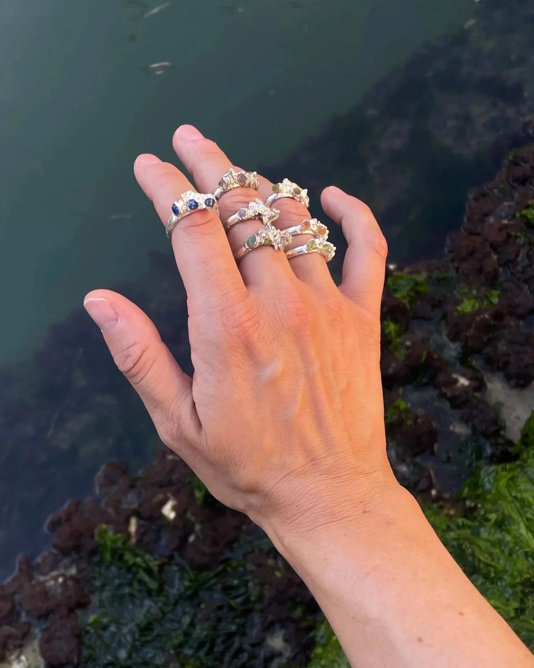 Harveya Green Lilac Ring | Made to Order