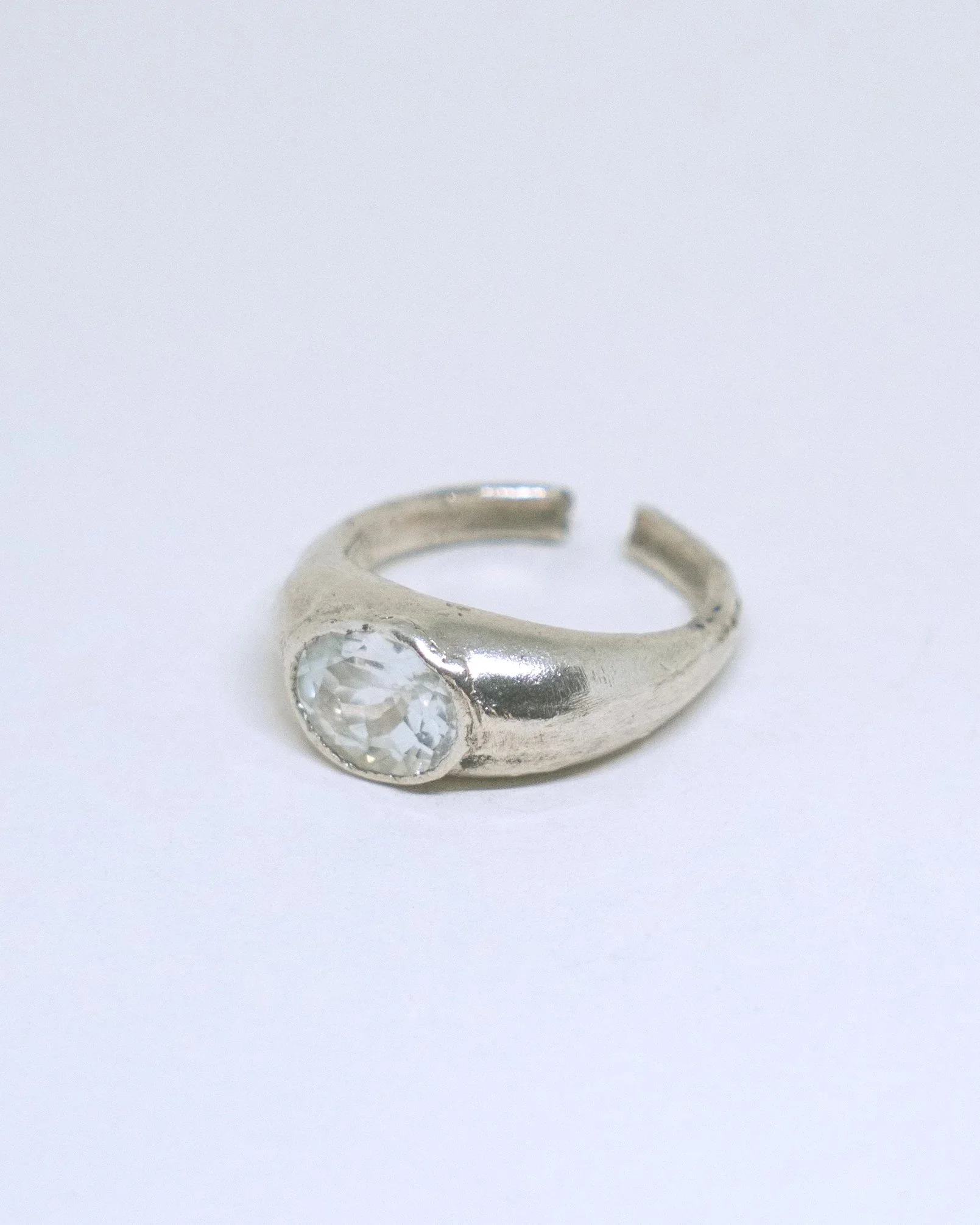 Chunky Aquamarine Ring - Unique Piece