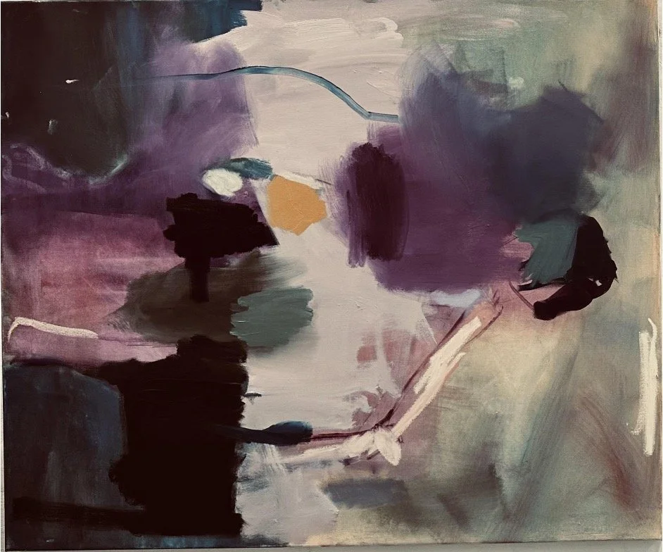 A Mournful Whale,
Oil on canvas, 2026, 100cm x 120cm 
