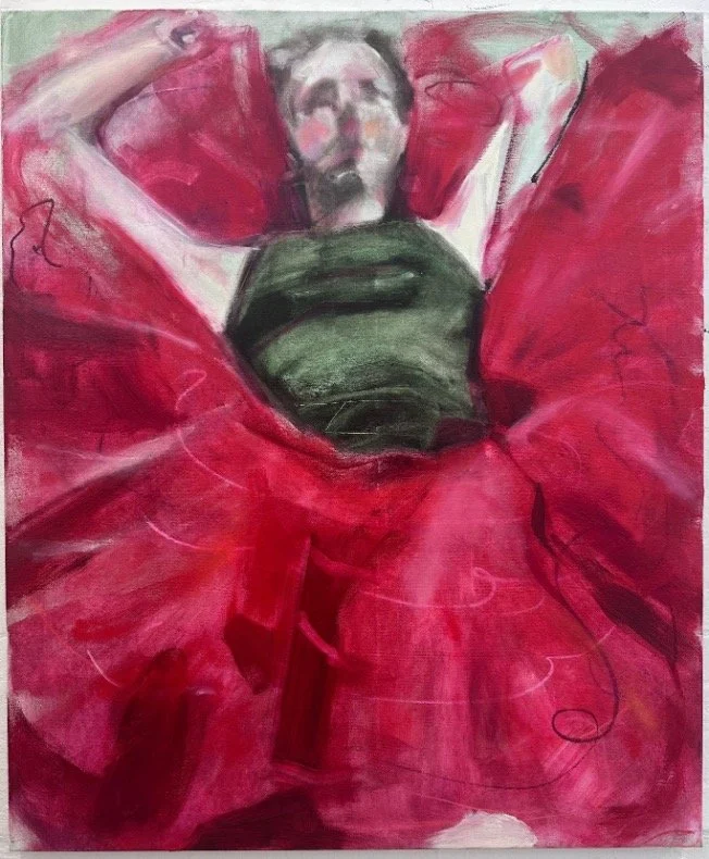 Too Much, Too Too Soon, Oil on Canvas, 2025, 120cm x 100cm 