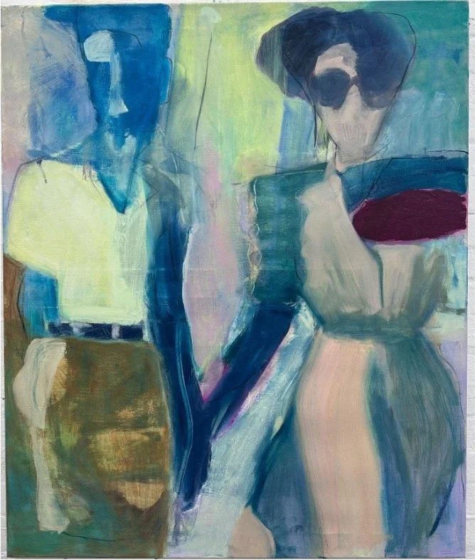 Wishbone,
Oil on canvas, 2026,
120cm x 100cm 
