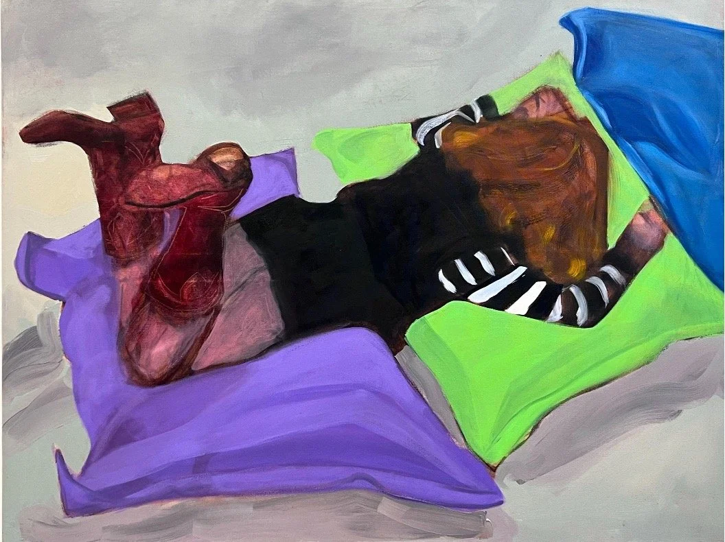 Don't Call Me By Your Name, Oil on Canvas, 2025, 115cm x 87cm 