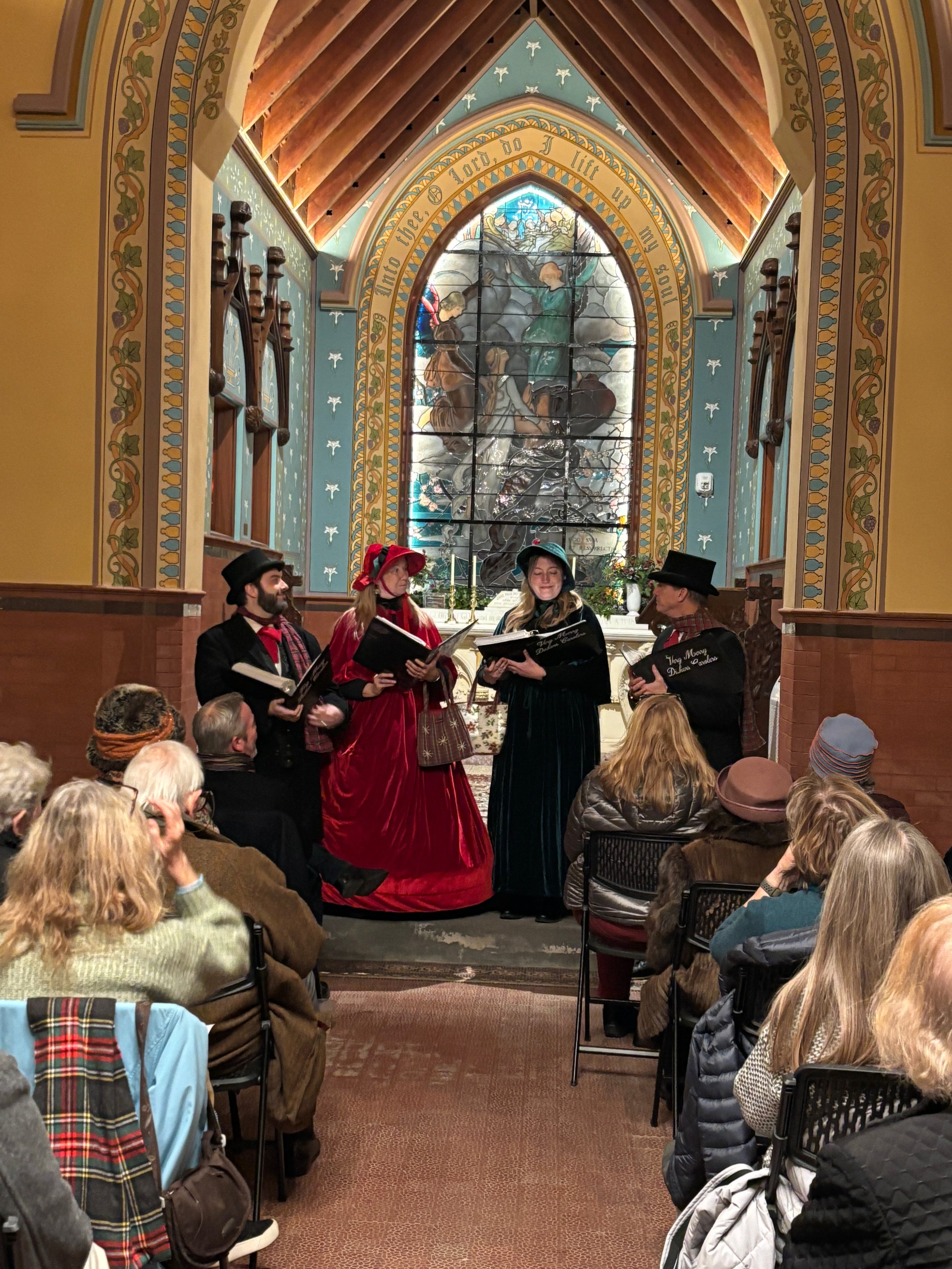 Victorian Carolers at the Belmont Chapel - Dec. 13, 2024