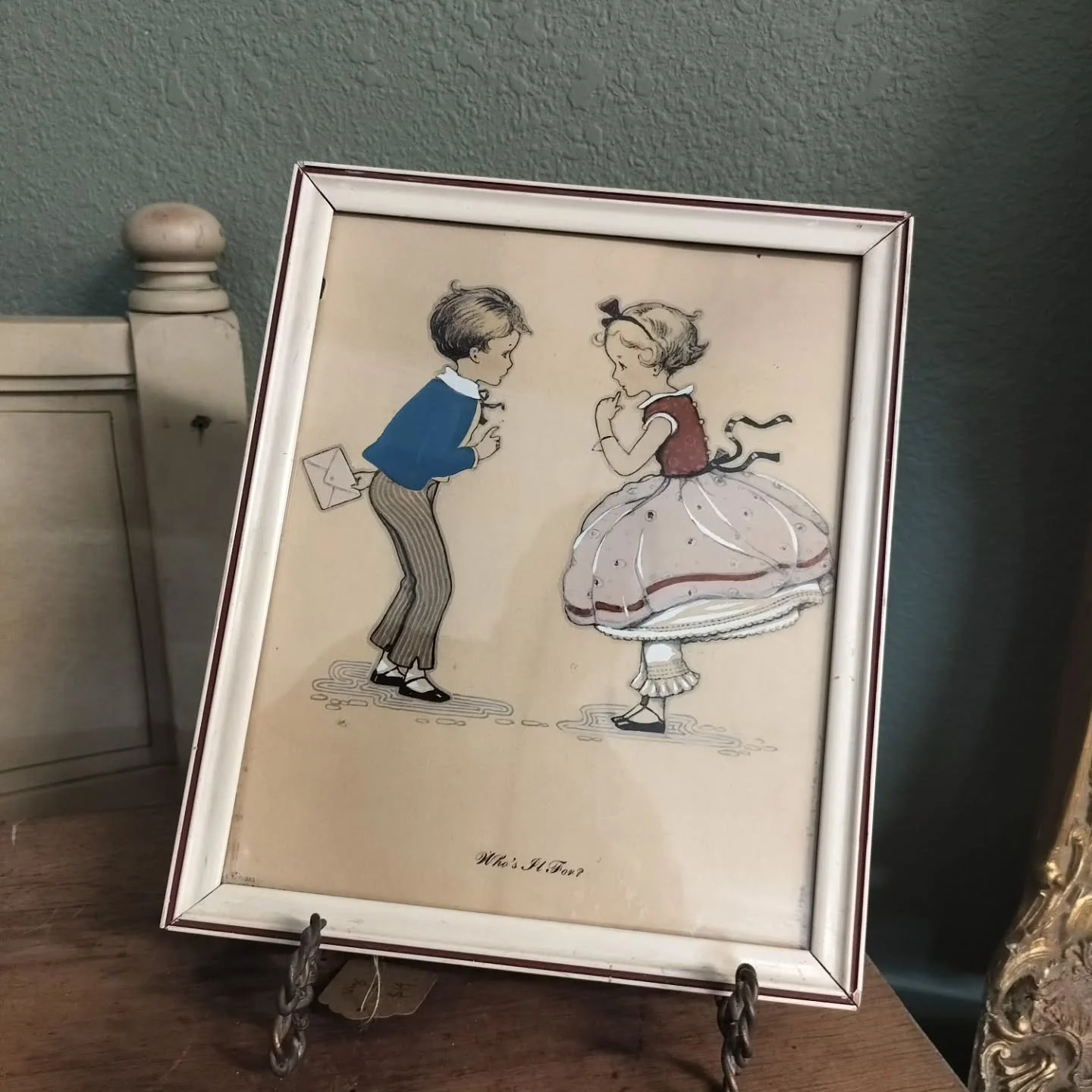 Today we're featuring some of the cool art we have in the store. We've got everything from cute, whimsical sketches to creepy, probably haunted baby photographs. And lots of beautiful landscapes! #heirloomvintage #heirloombowman #antiqueart