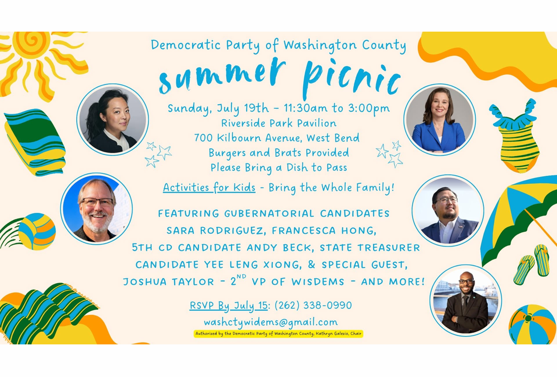 Washington County Democratic Party Summer Picnic