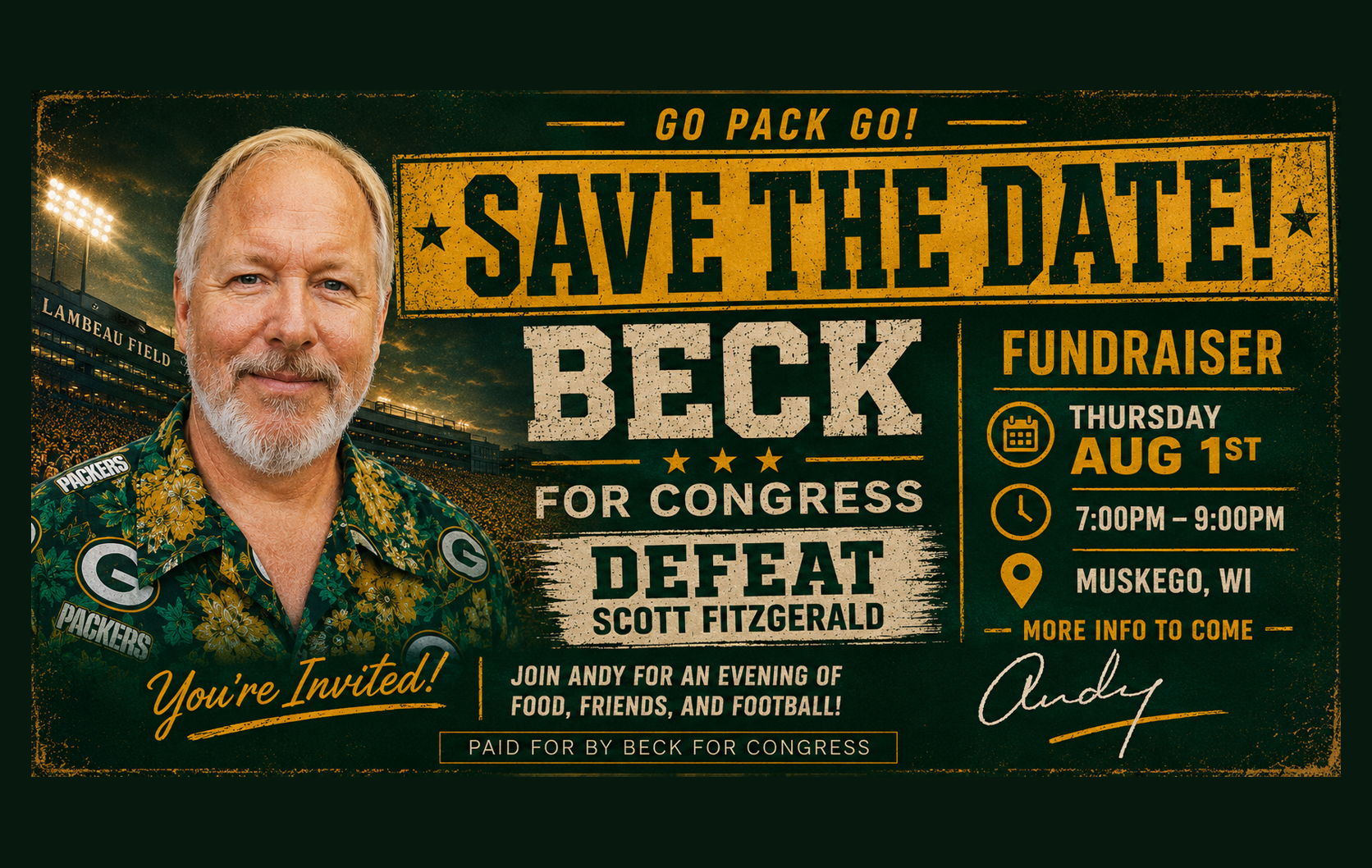 Beck for Congress Fundraiser