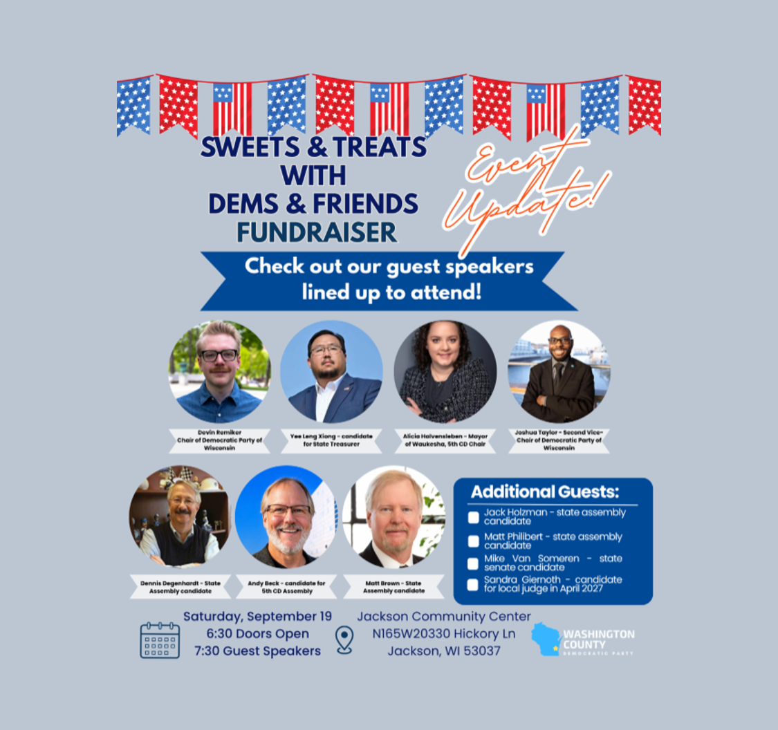 Sweets &amp; Treats with Dems &amp; Friends