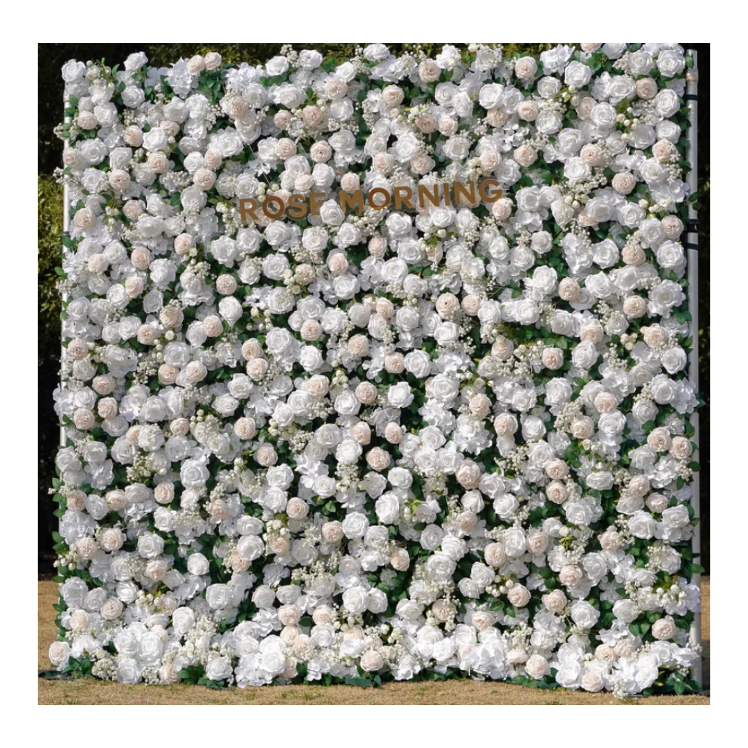 White_light_oink_bloom_wall_picmephotobooth_backdrop