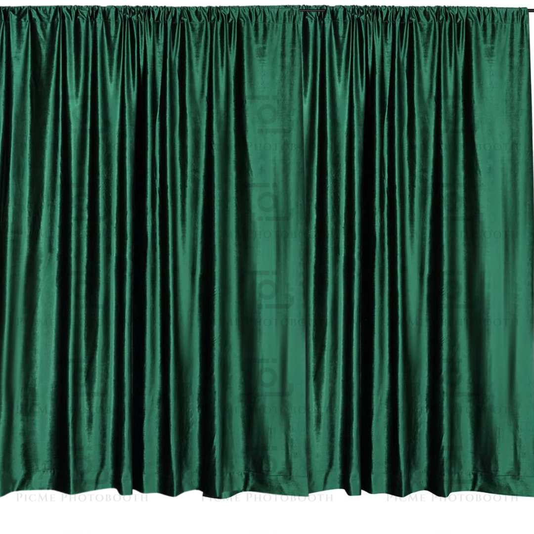 Emerald_green_drapes_picmephotobooth_backdrop