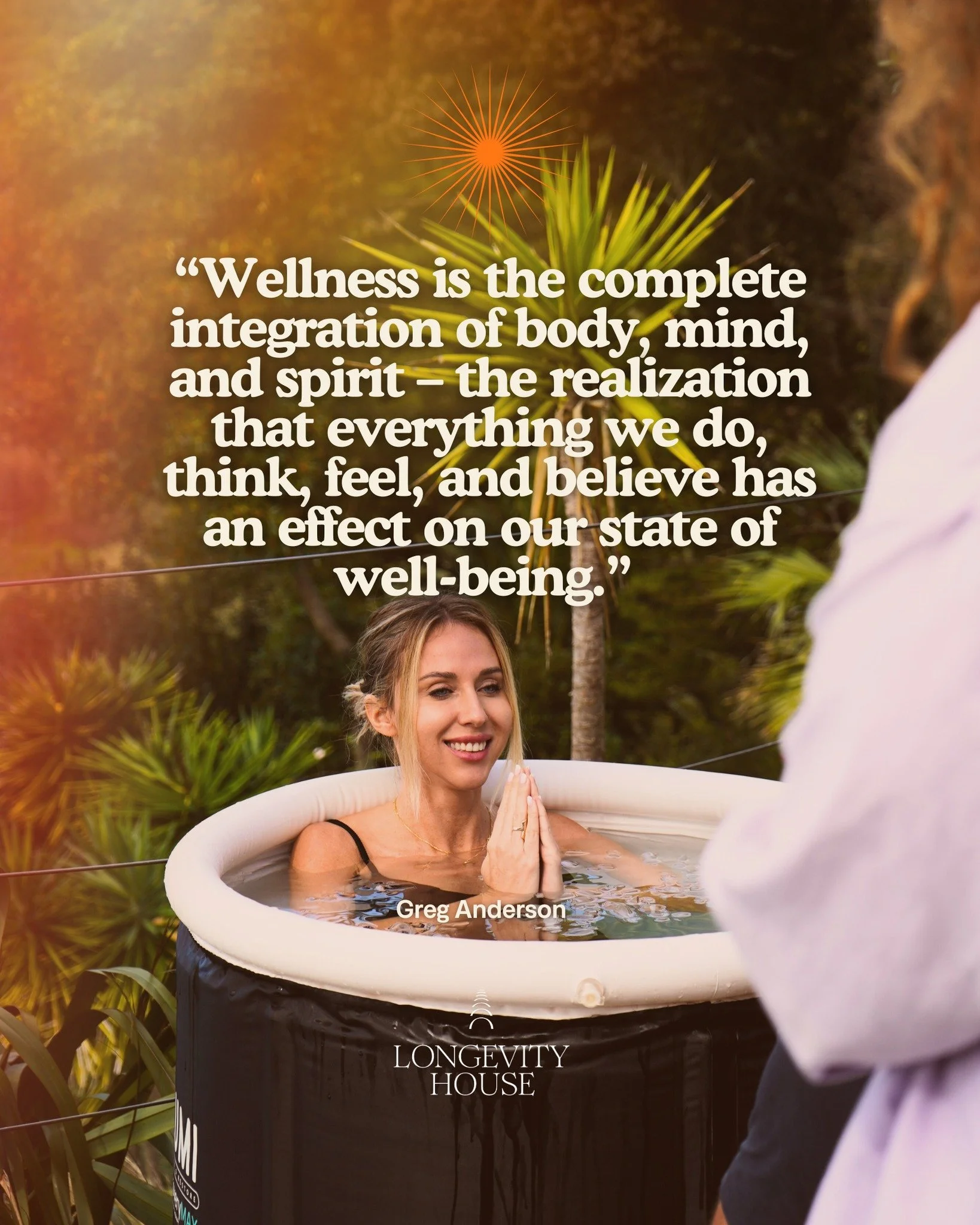 Wellness is more than just physical health; it's the harmony of body, mind, and spirit. Every thought, feeling, and belief shapes our well-being. 🌞✨

__

#sweetlifesunday #lisbonwellness #communityvibes #cummunity #icebaths #longevity #longevitylife