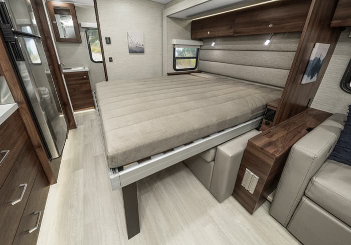 Winnebago View 24D Interior: Slide-Out, Murphy Bed &amp; Galley