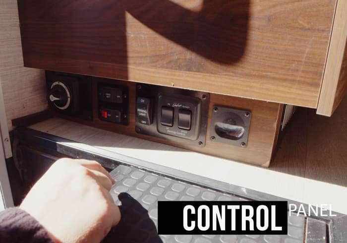 Winnebago View 24D Controls: Power, Awning &amp; Steps