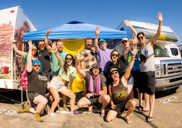 RV Camping at EDC Las Vegas