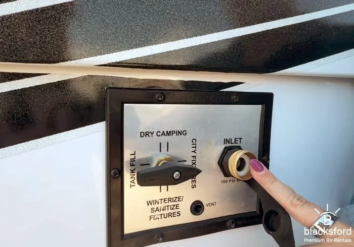 Nexus Triumph 29T Water: Dry Camping, Tank Fill &amp; City Water