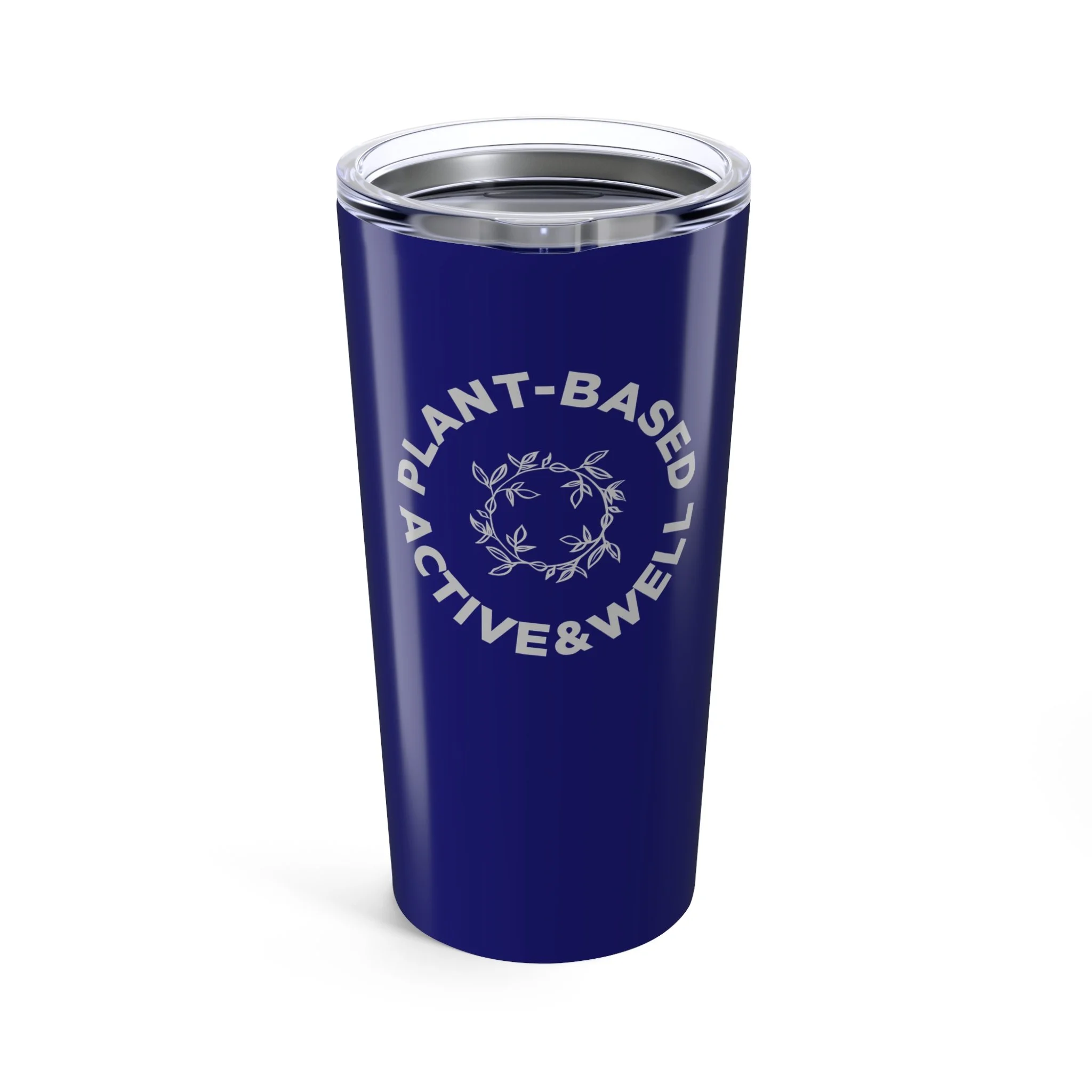 Plant-Based Active & Well tumbler