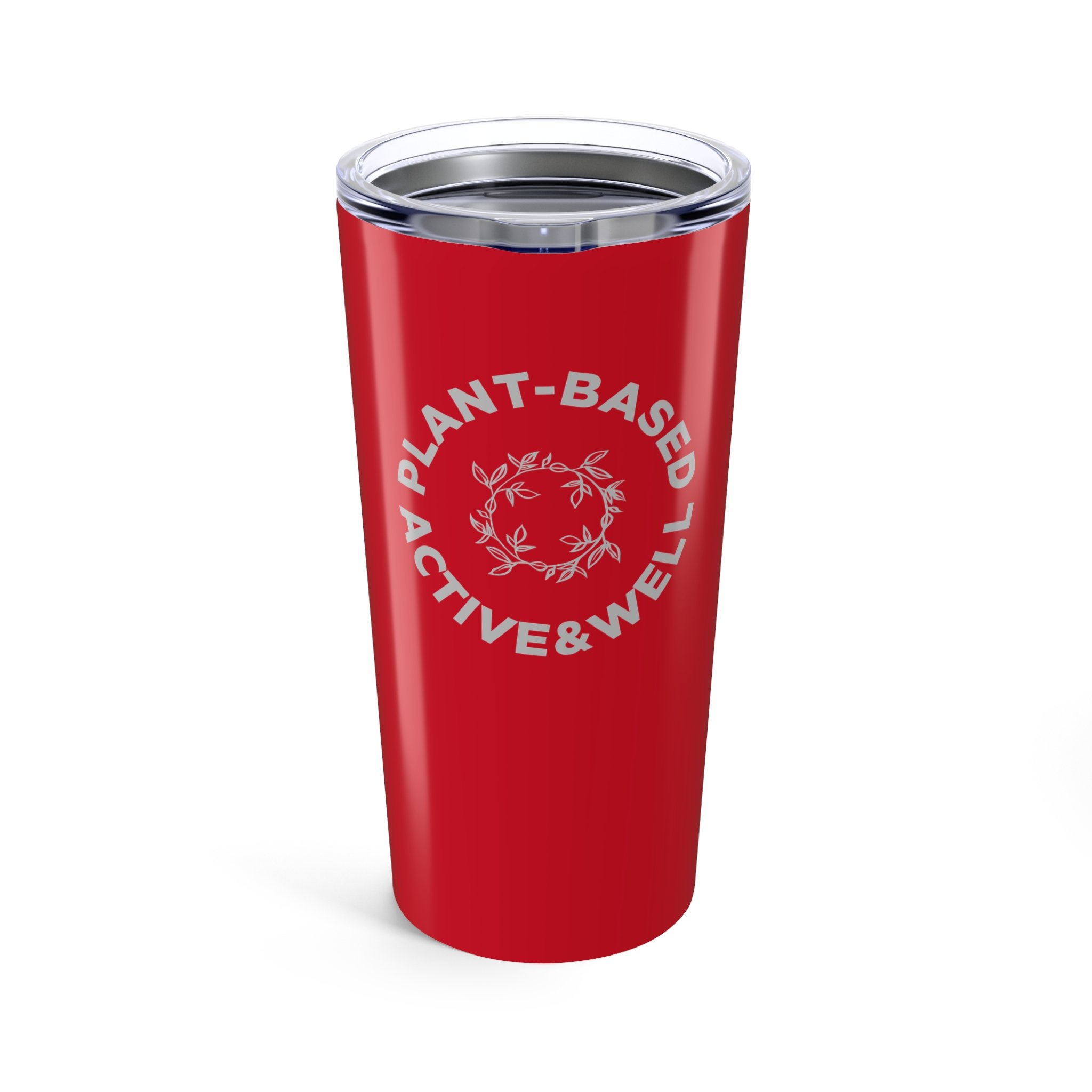 Plant-Based Active & Well tumbler