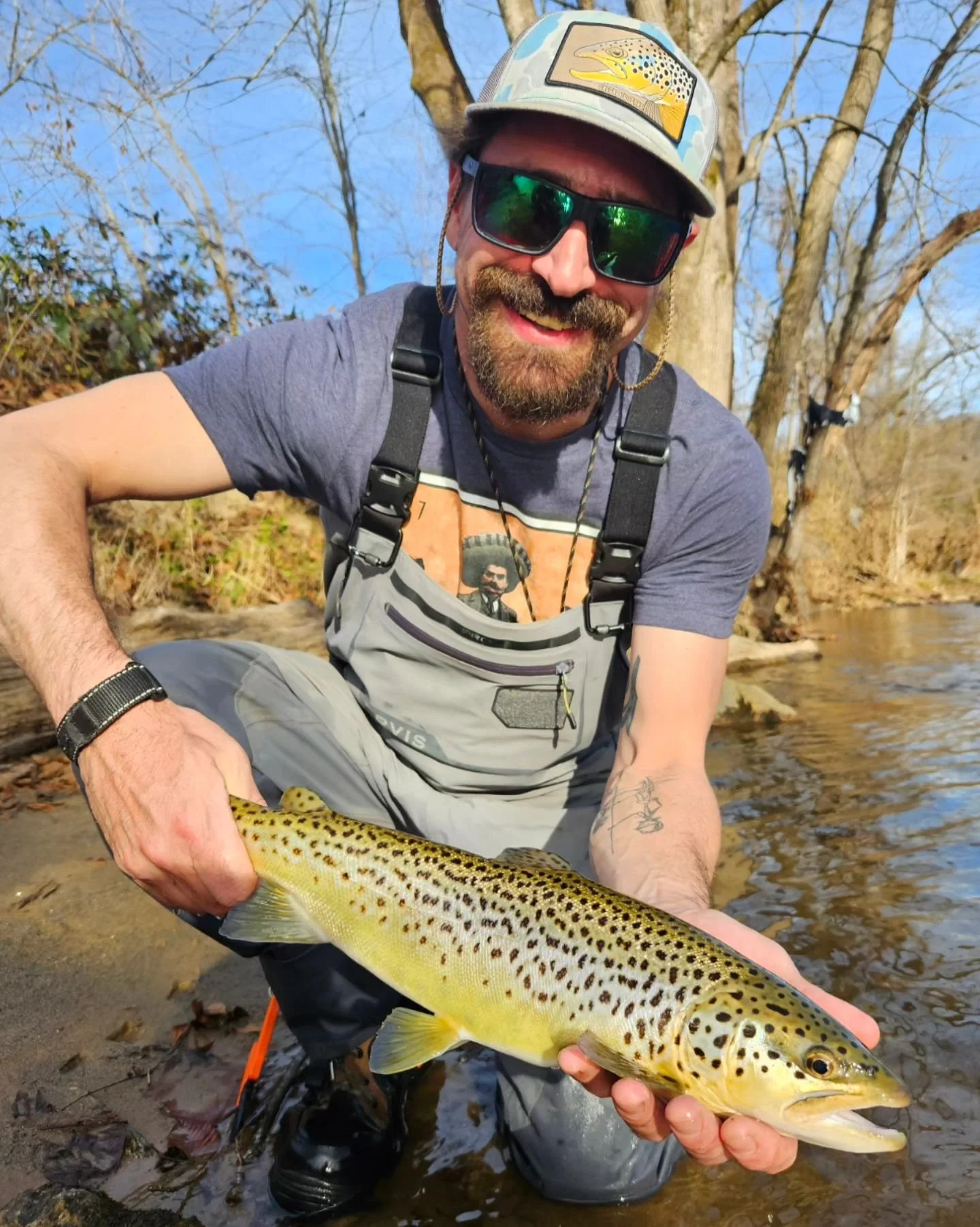 Another ridiculously fun day in the books 🤘🏻 day after day we're bending rods, laughing, and making memories. come try it out 🕺 book thru @browntroutflyfishing or @dbbardoutfitters or shoot me a message 🫡

#flyfishing