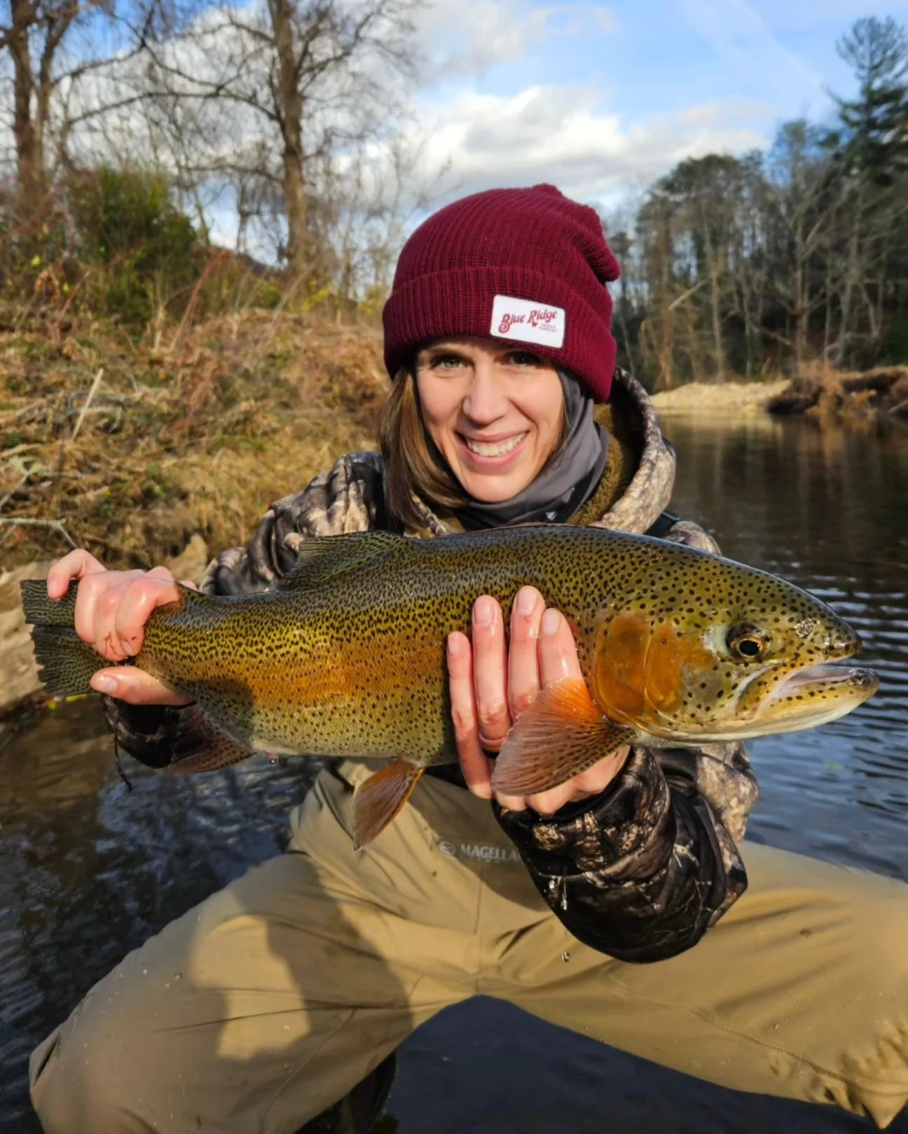 Day 1 of Kris and Miranda's anniversary fishing trip was fun as hell. Stoked for tomorrow. 🤘🏻 sko' fishin, shoot me a message 🫡

#flyfishing