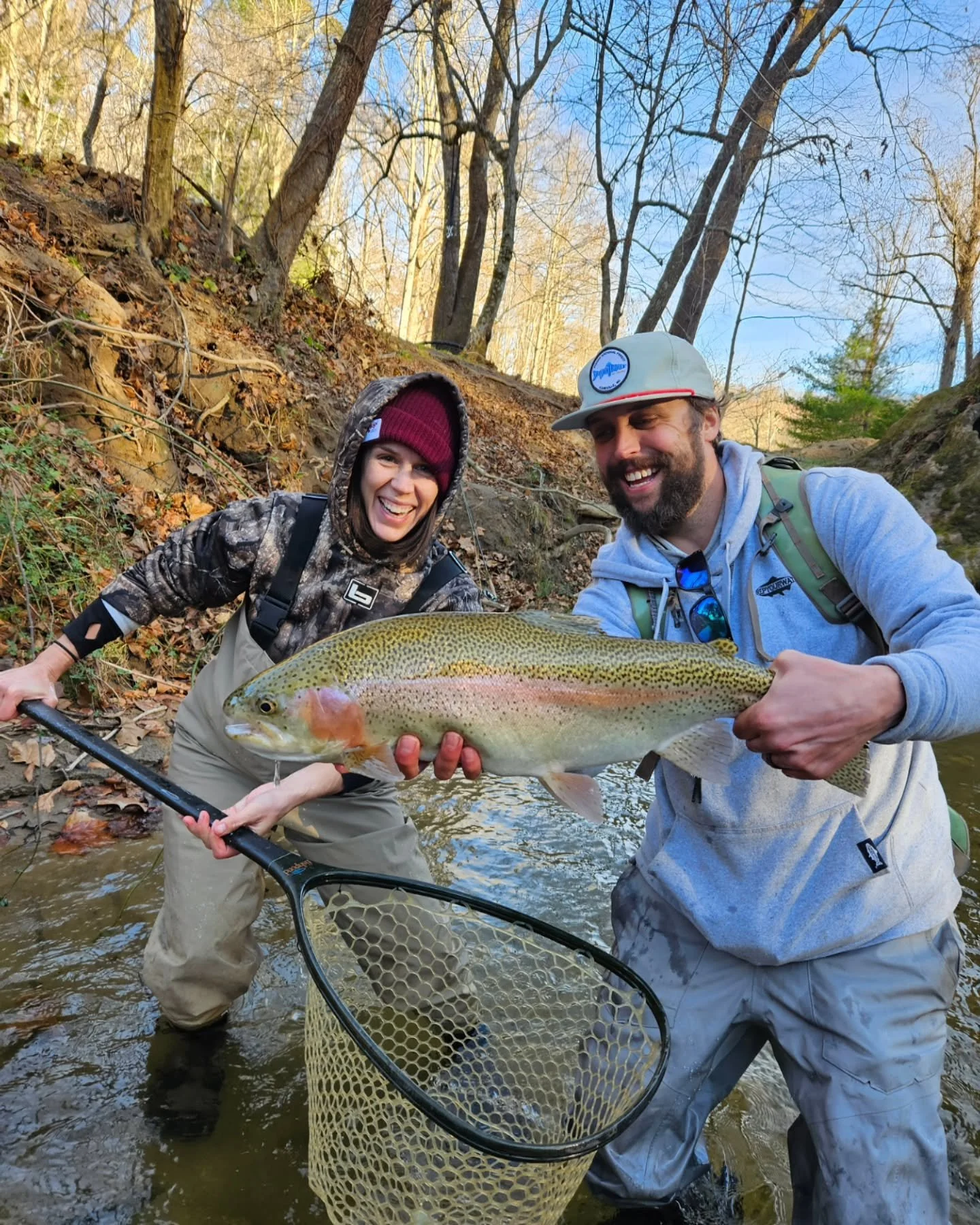 Big dry fly eat for Miranda on day 2 💥 Thank yall for coming up and fishing with me 🙏🏻 got plenty of open dates through December, shoot me a message, give me a call, whatevers clever 🫡 

#flyfishing