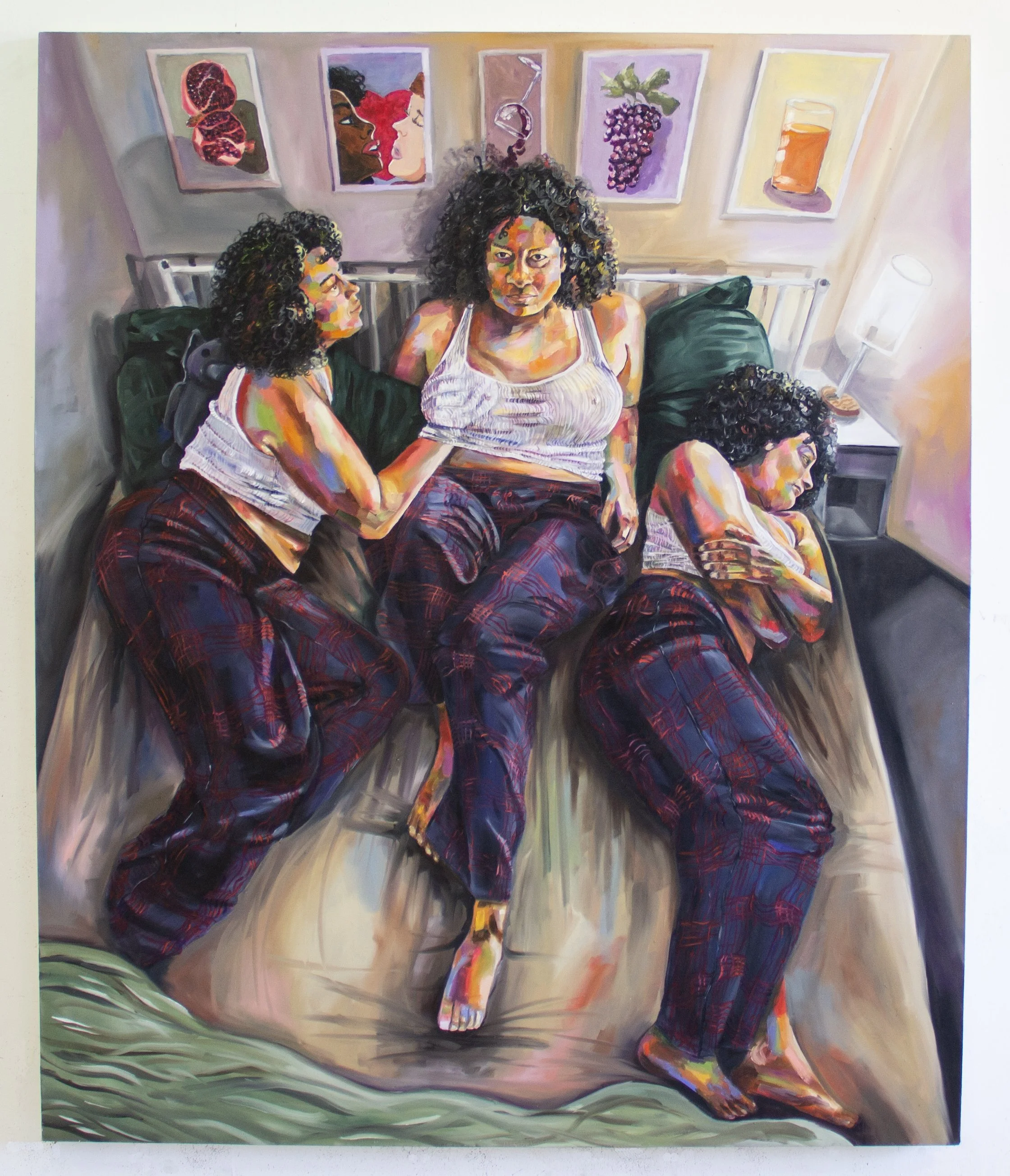 When I Close my Eyes | 180 x 150, Oil on canvas, 2026