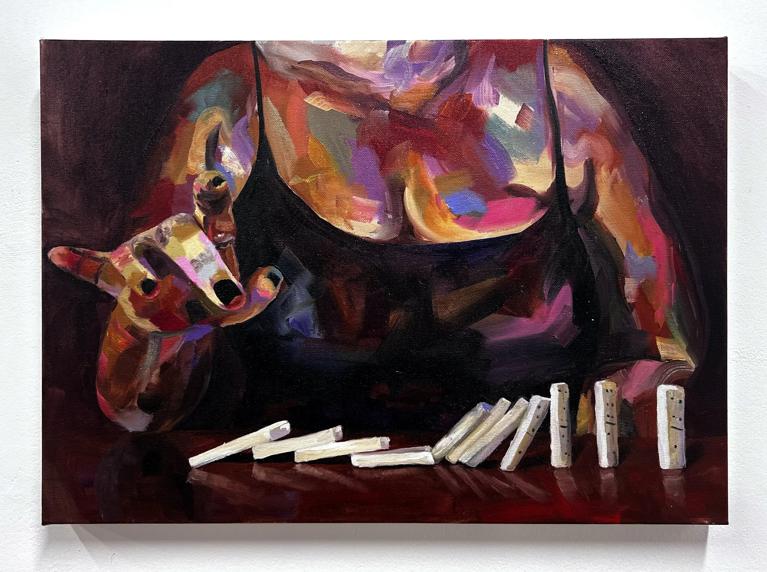 Ooops | 30cm x 40cm, Oil on canvas, 2025