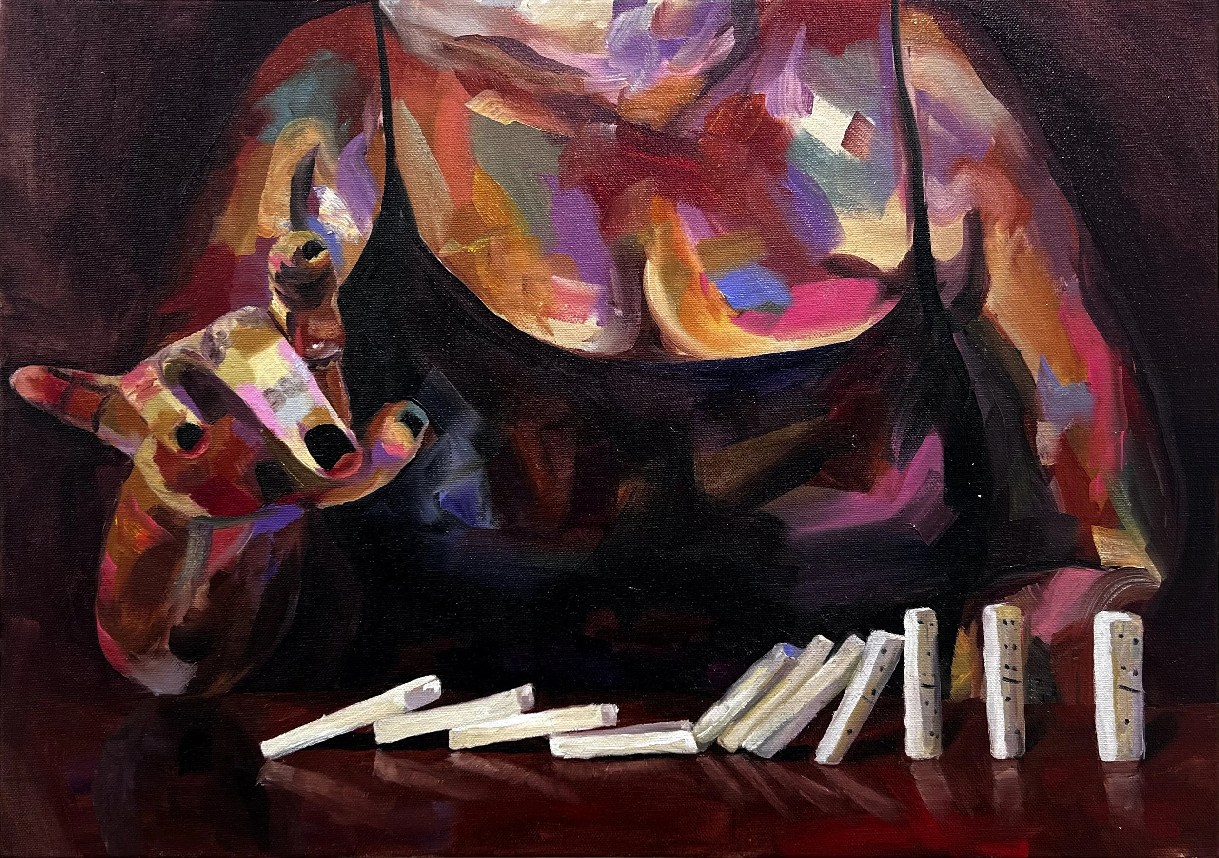 Ooops | 30cm x 40cm, Oil on canvas, 2025