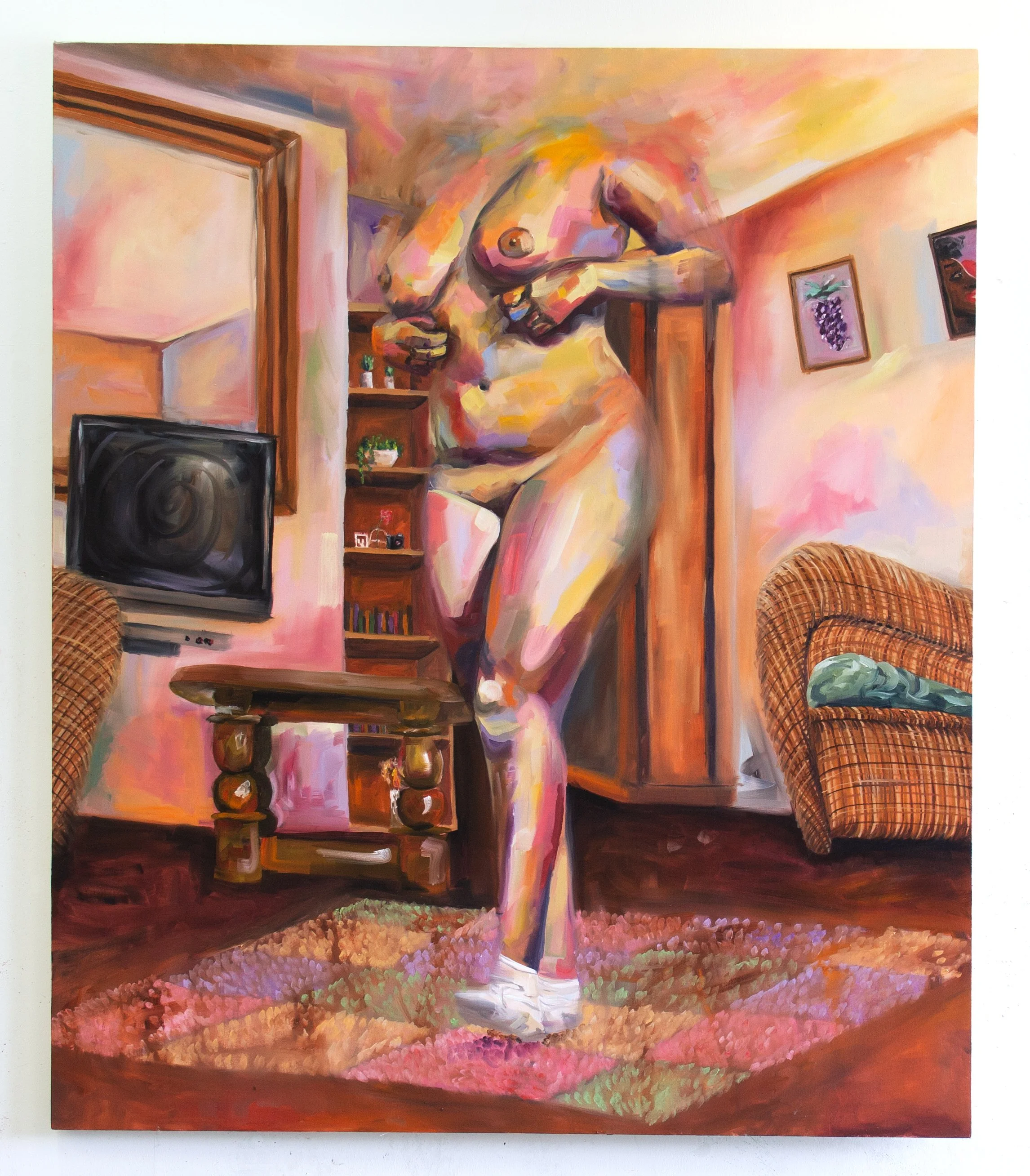 The Absent Center: Chosen Despite all Odds | 160x140, Oil on canvas, 2026