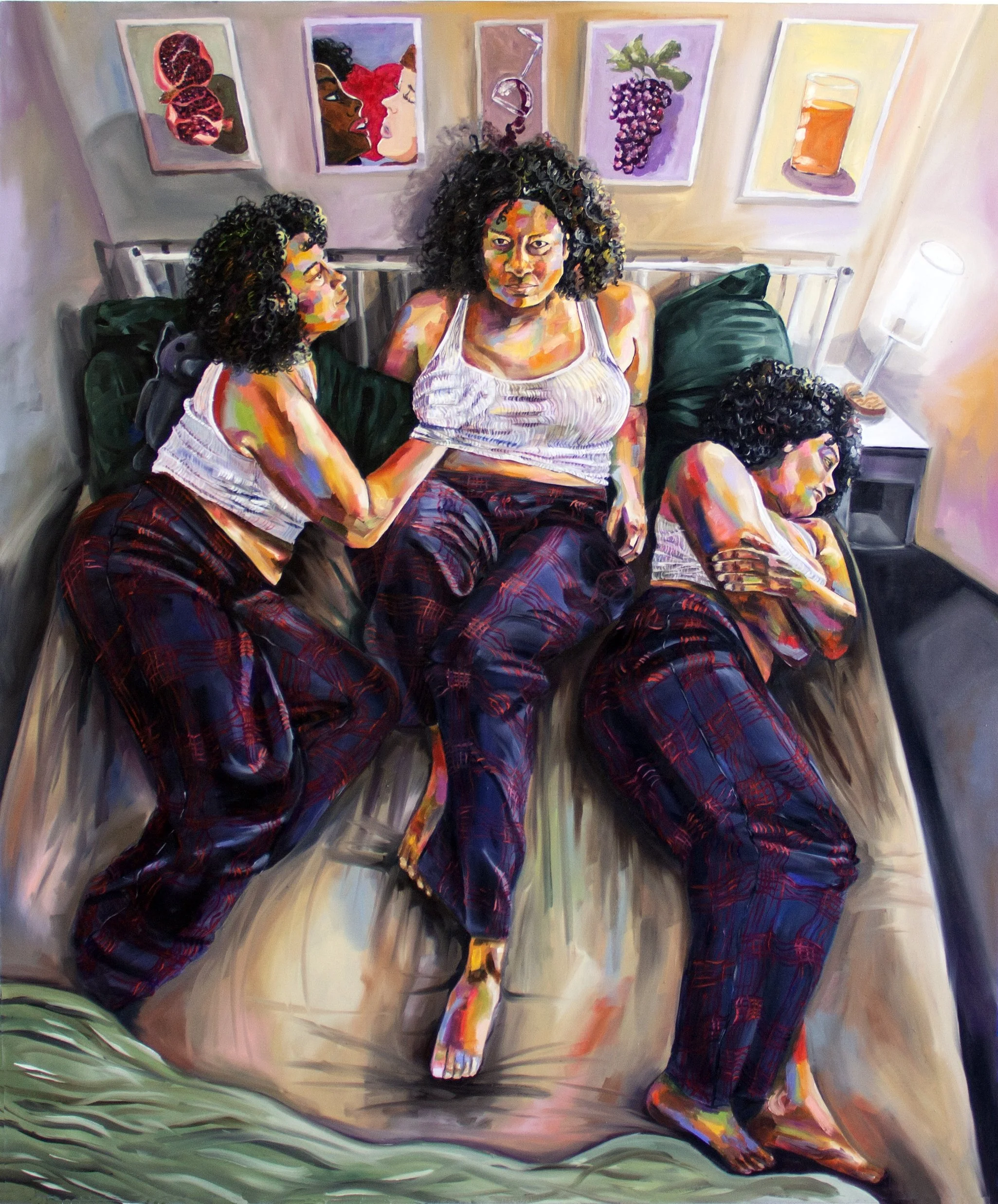 When I Close my Eyes | 180 x 150, Oil on canvas, 2026